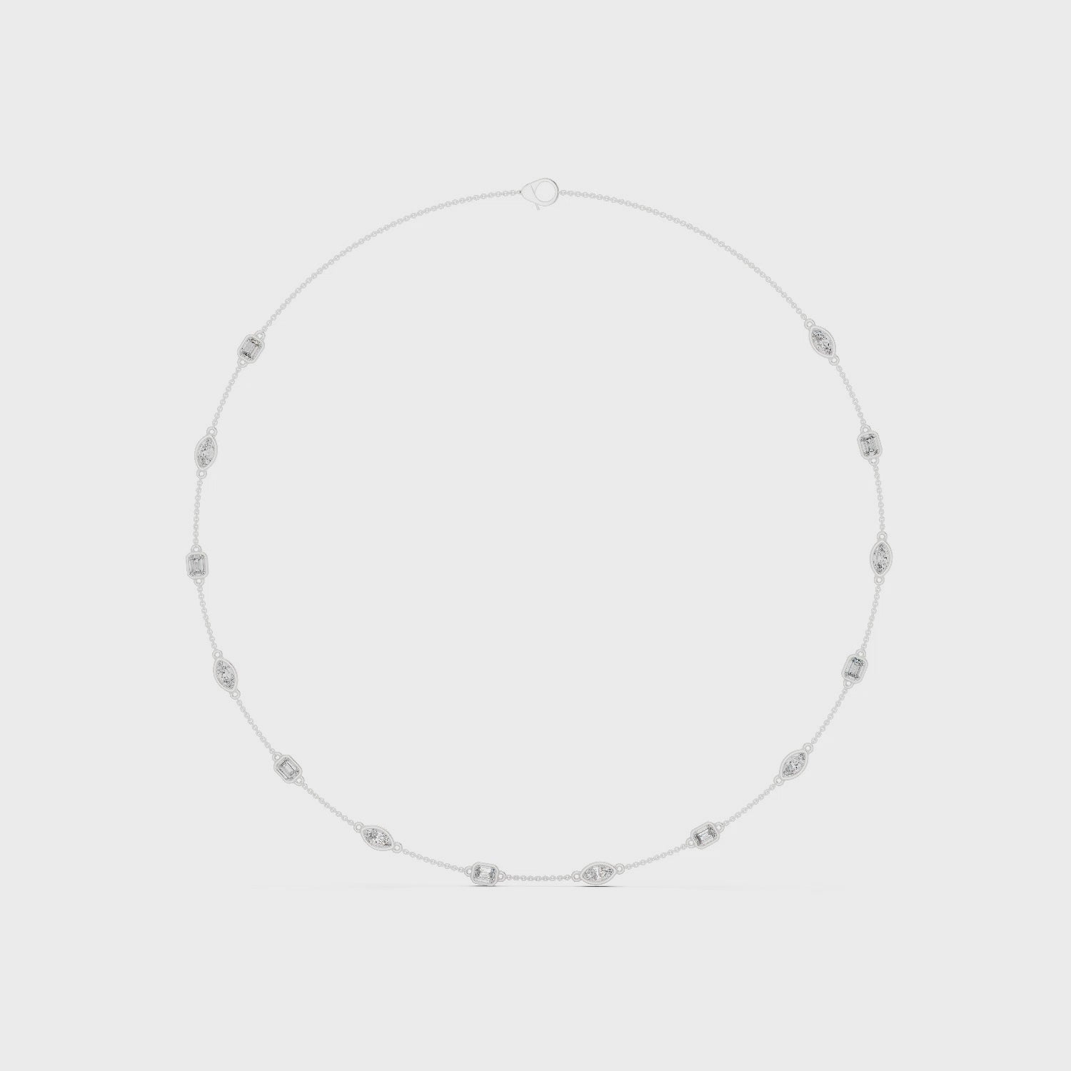 Refined Glisten Chain Necklace