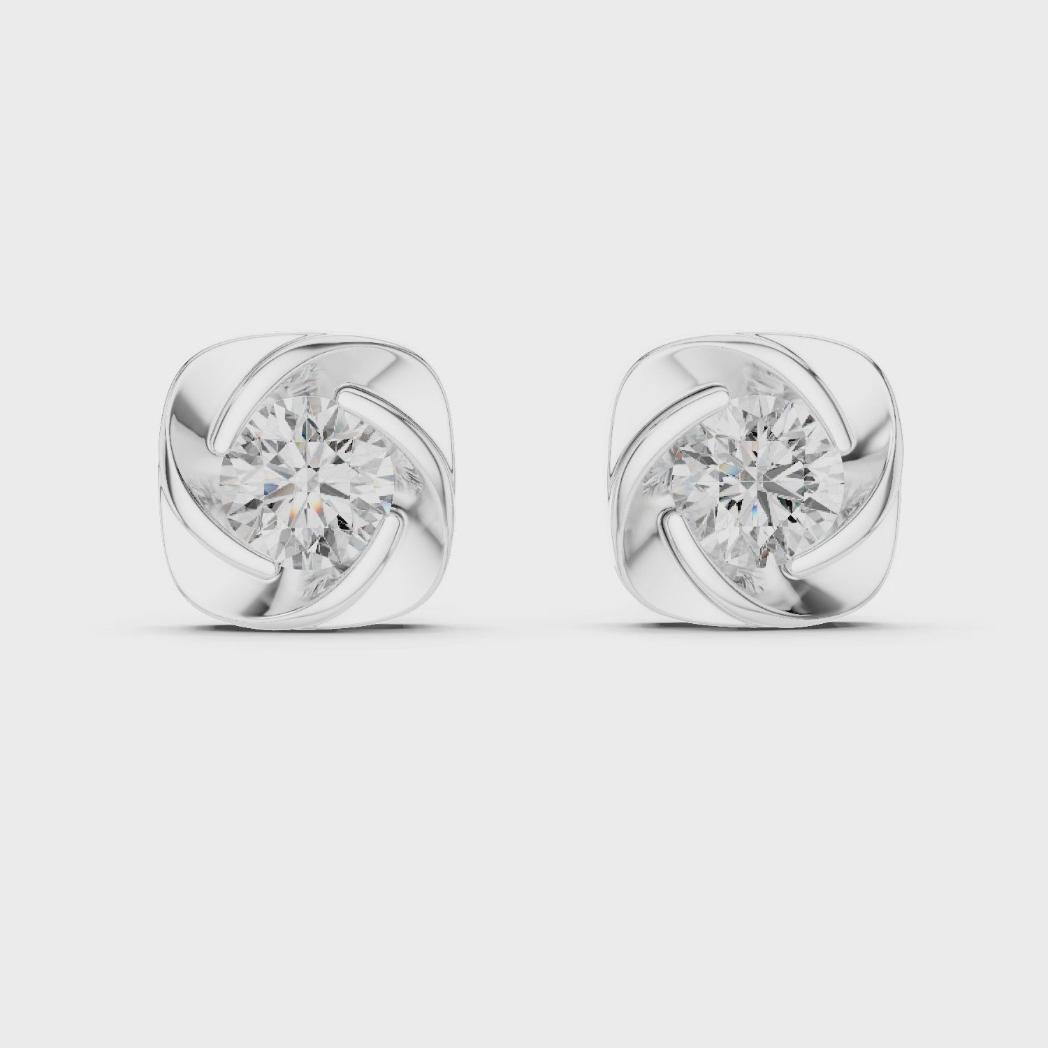 Twilight Embrace Stud Earrings