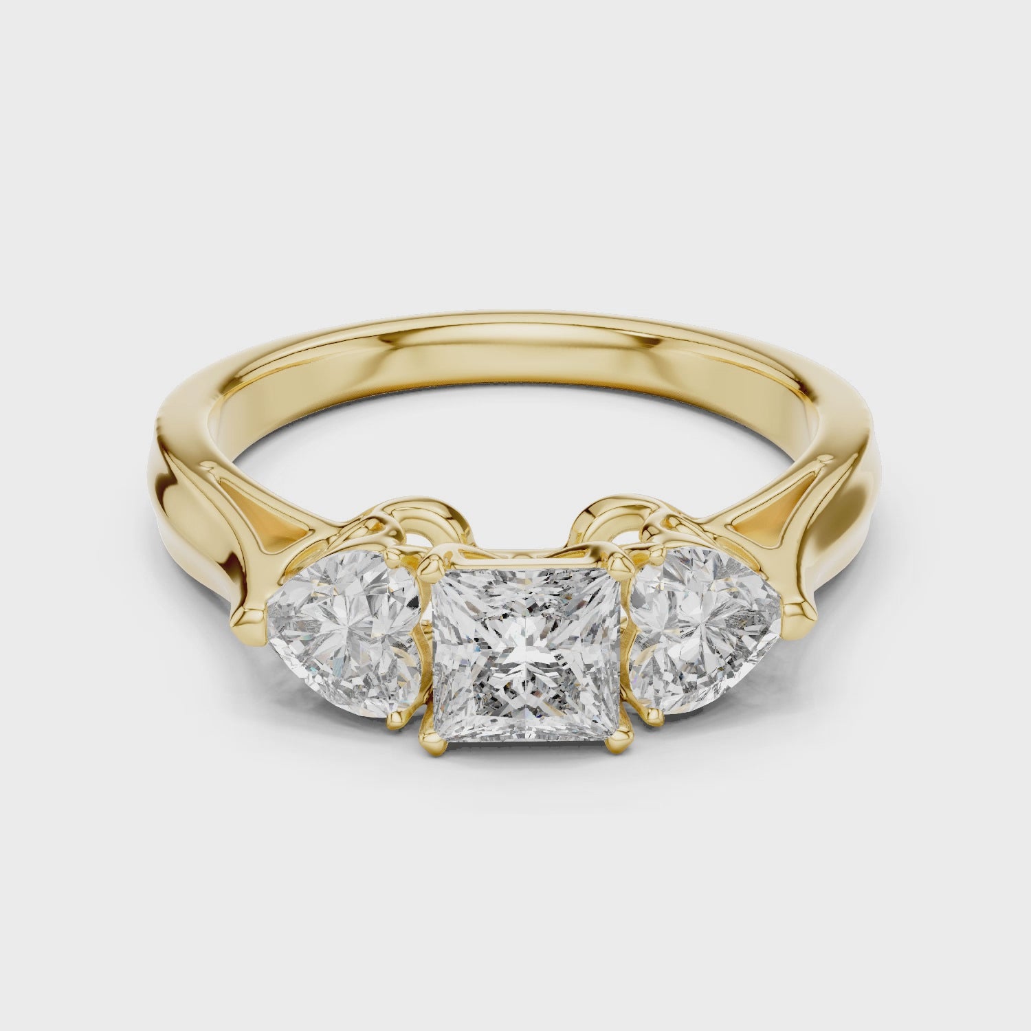Eternal Harmony Contour Revelation Ring