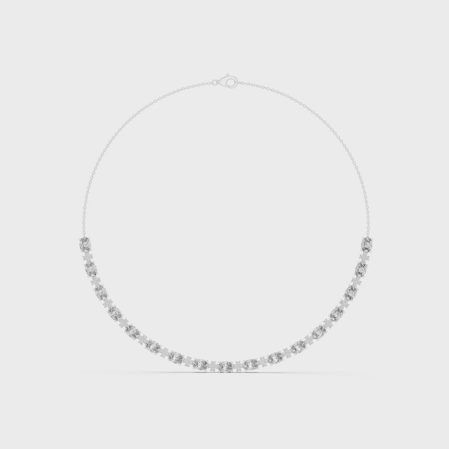 Refined Solstice Glow Collar Necklace