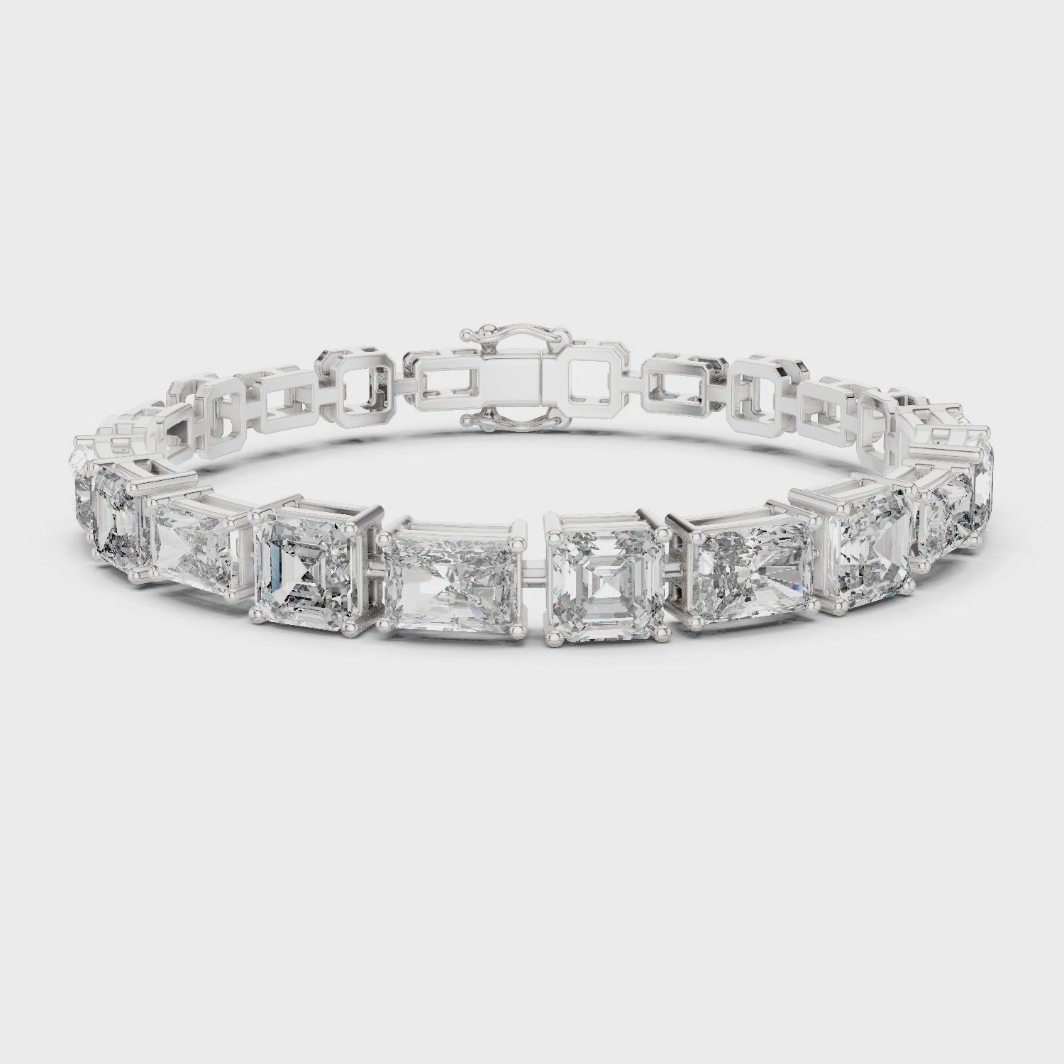 Grand Mosaic Lattice Bracelet