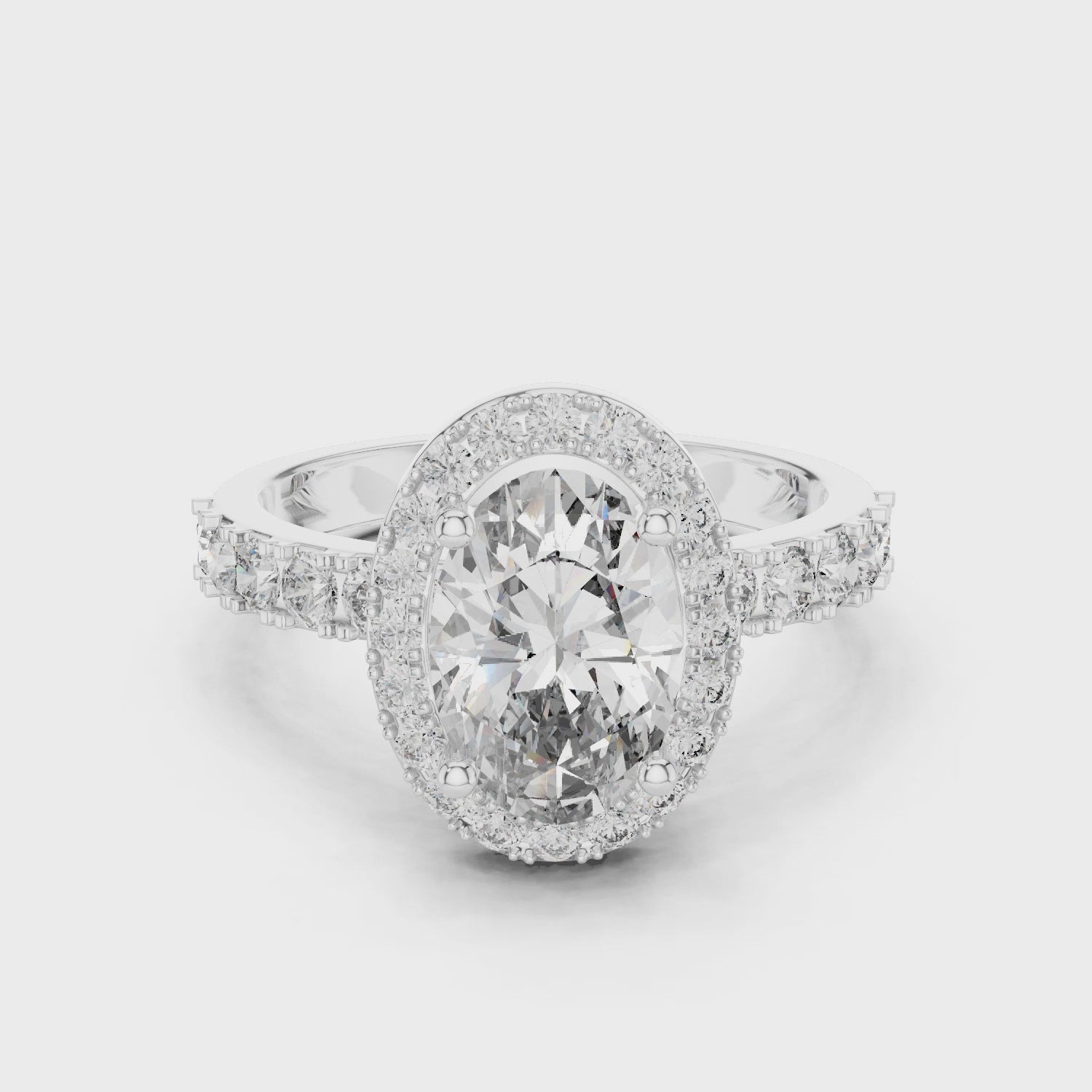 Eternal Embrace Modern Radiance Ring