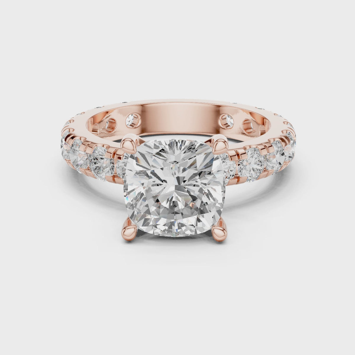 Graceful Mosaic Eternity Band