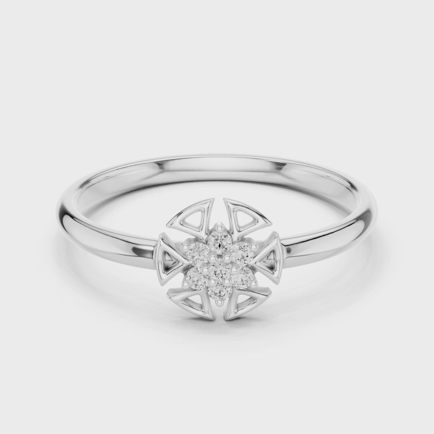 Petal Crest Ring
