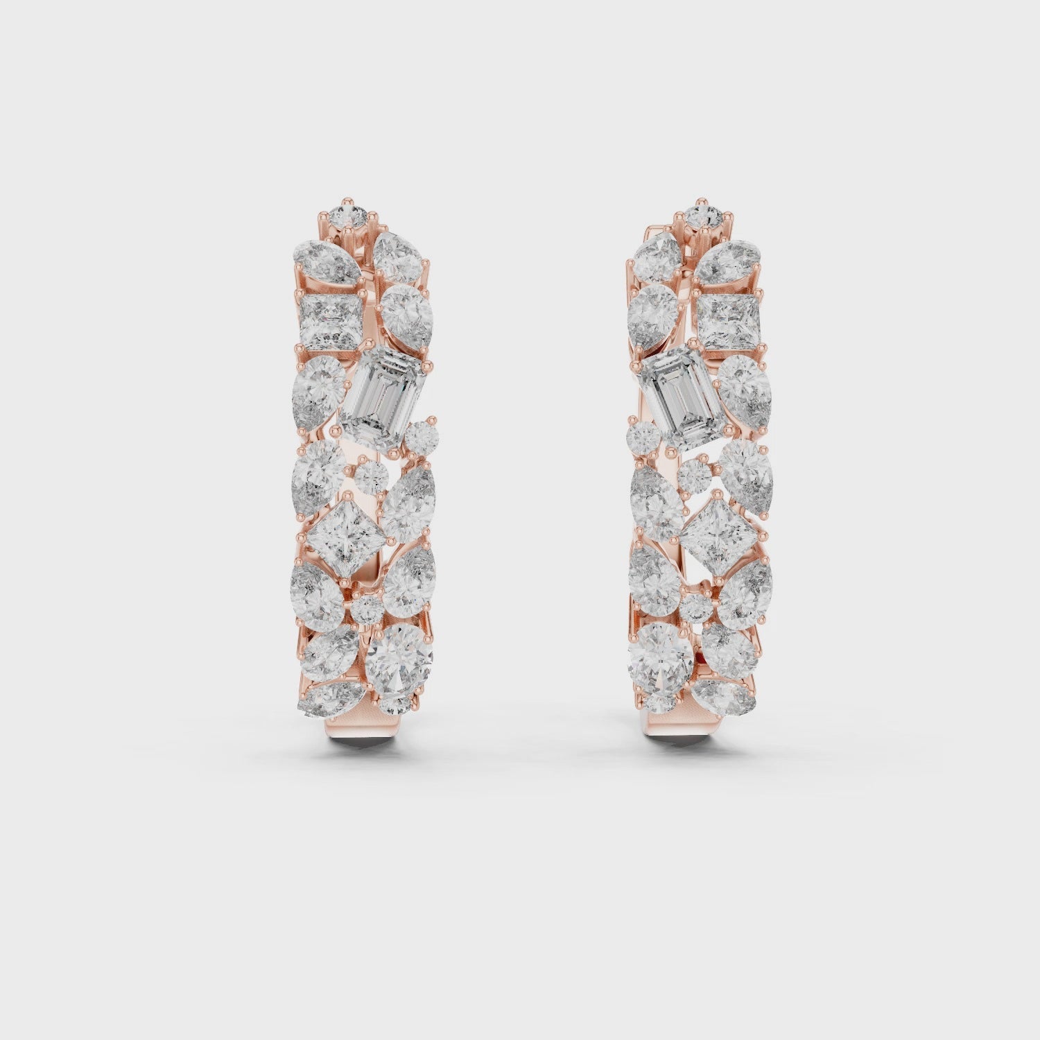 Lustrous Bloom Embrace Earrings