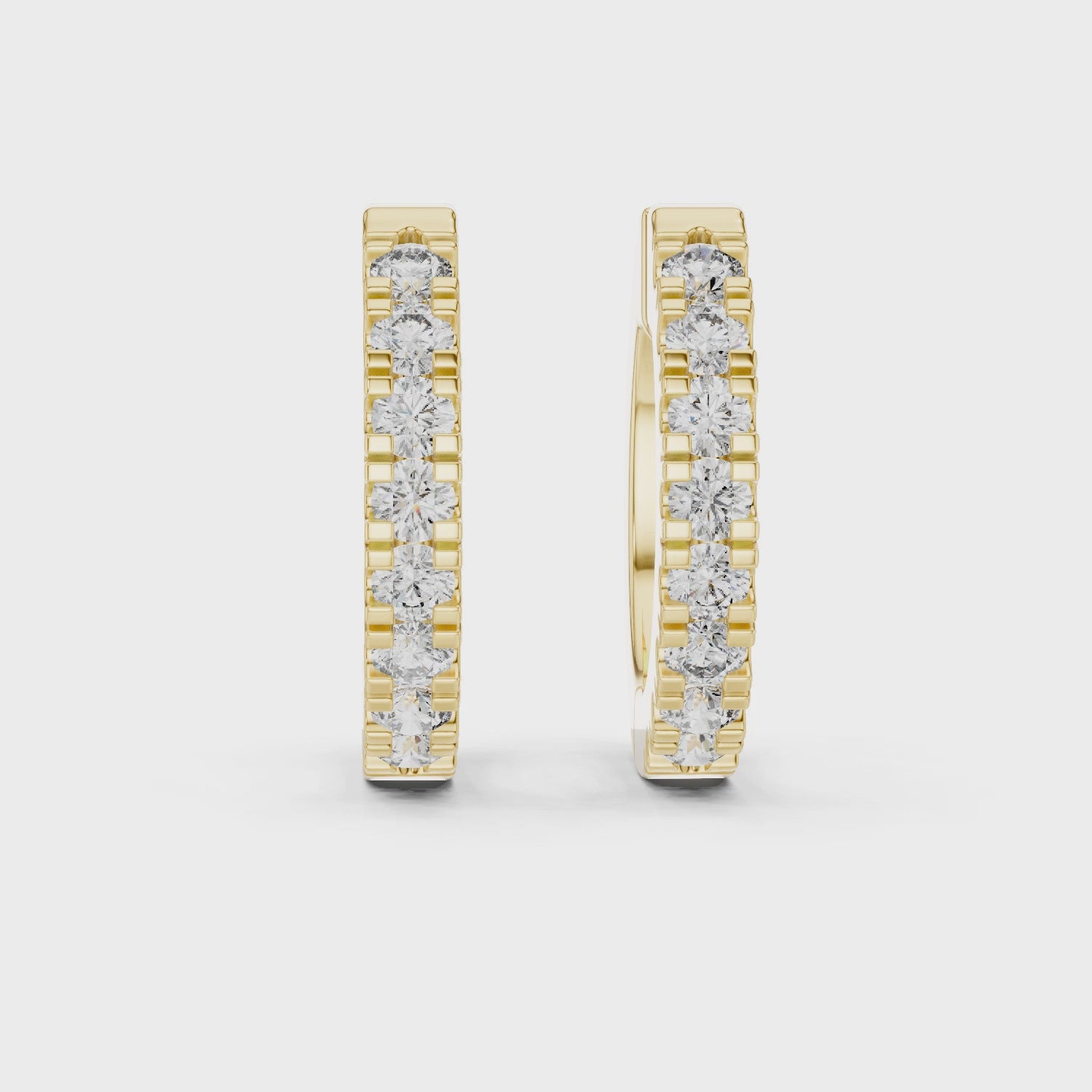 Urban Twist Hoop Earrings