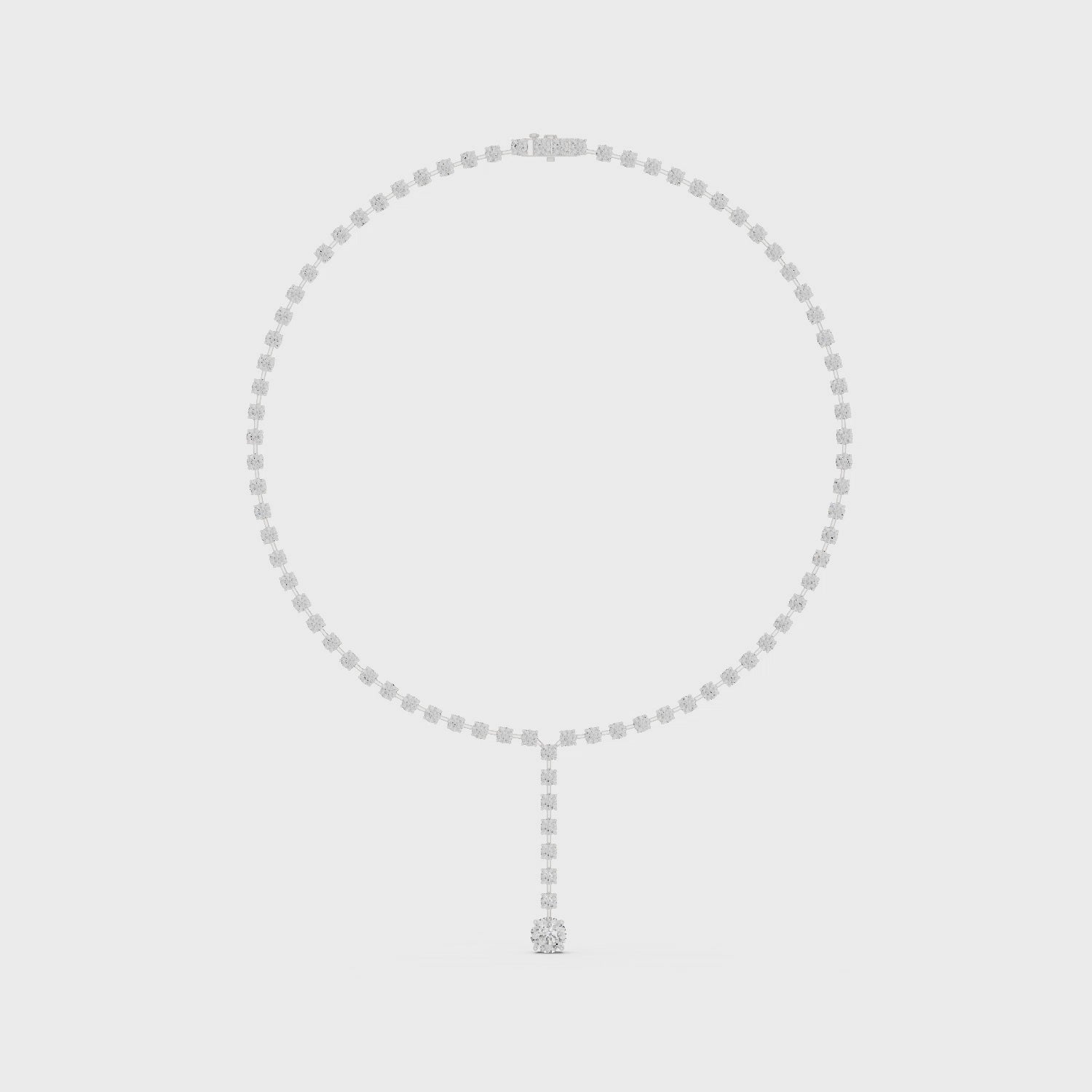 Radiant Pulse Drop Necklace