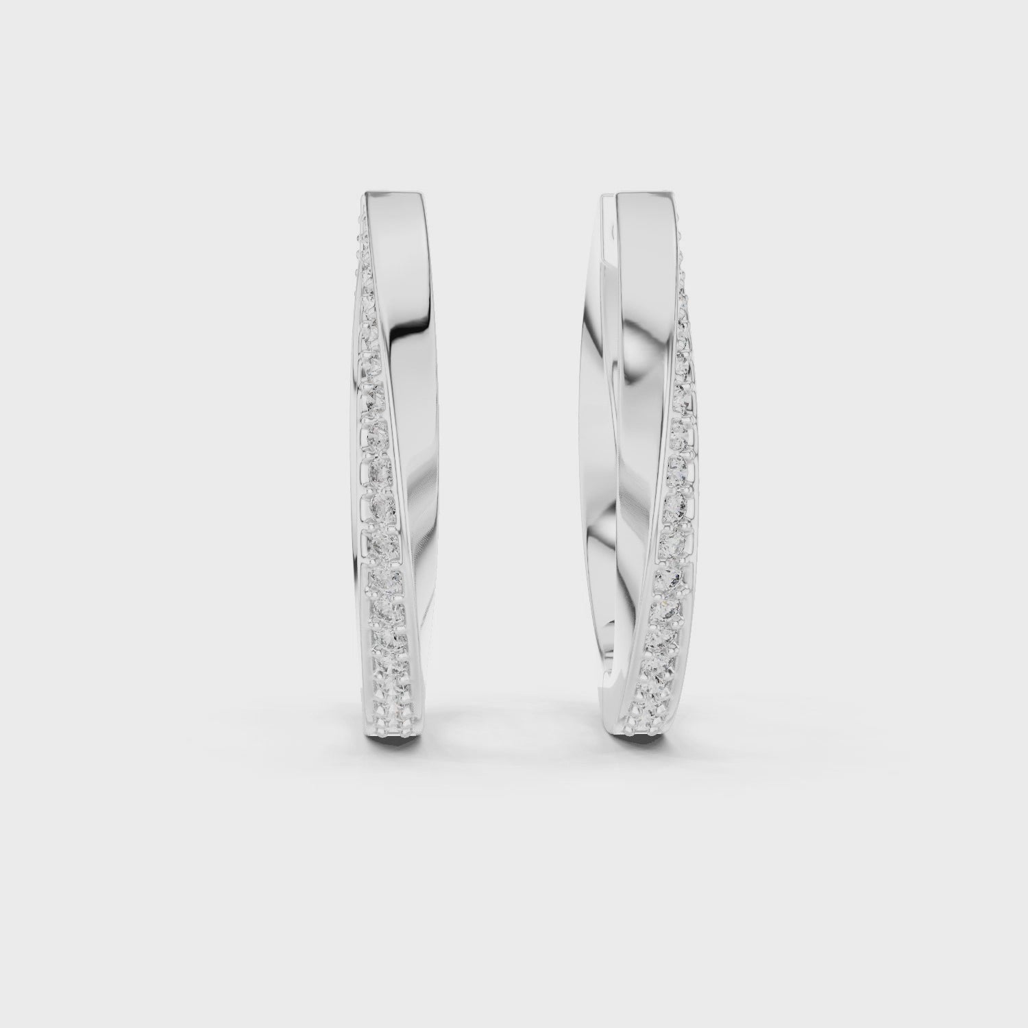 Radiant Harmony Hoop Earrings