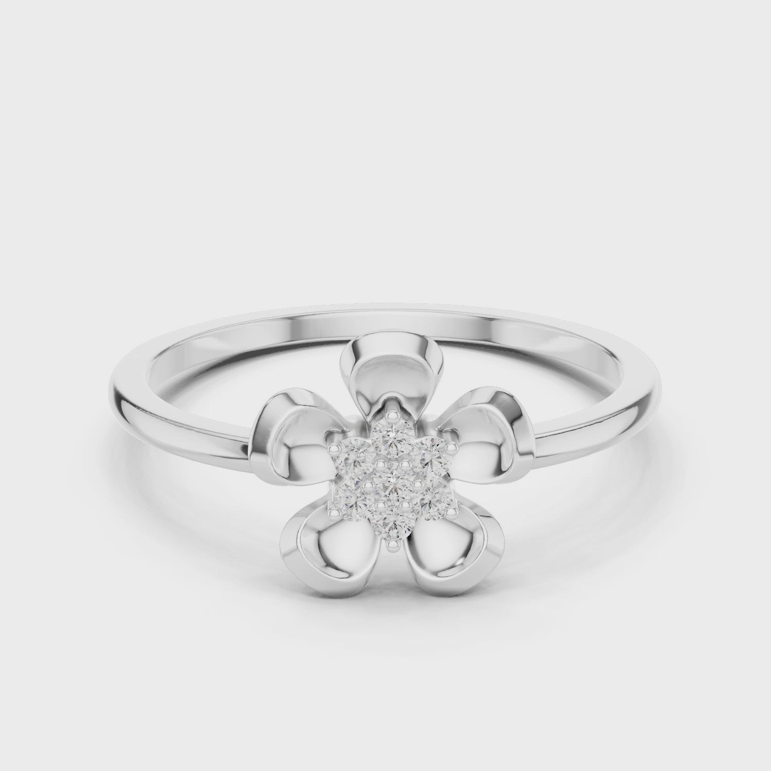 Petal Charm Blossom Ring