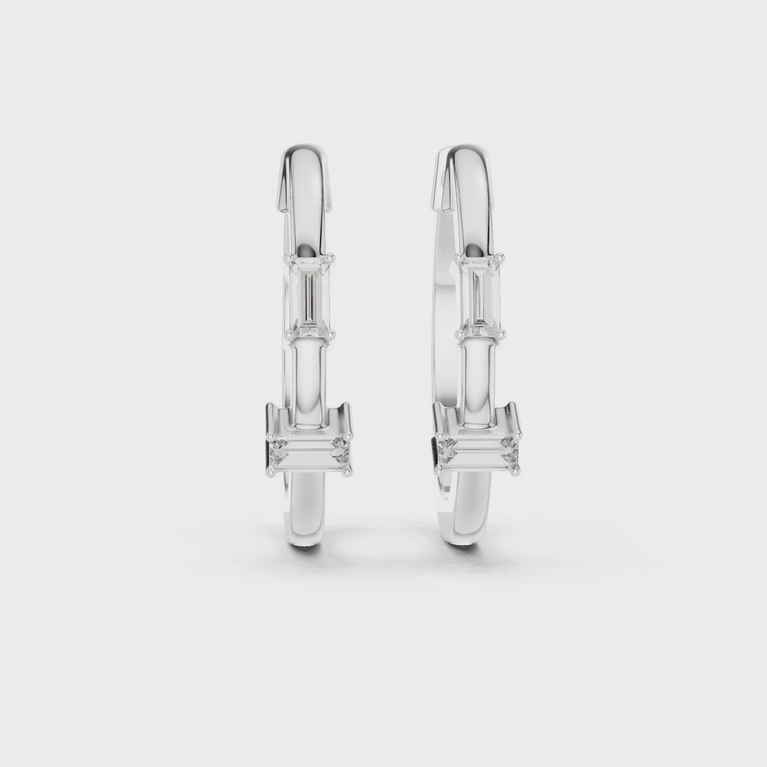 Elevate The Graceful Edge Hoops