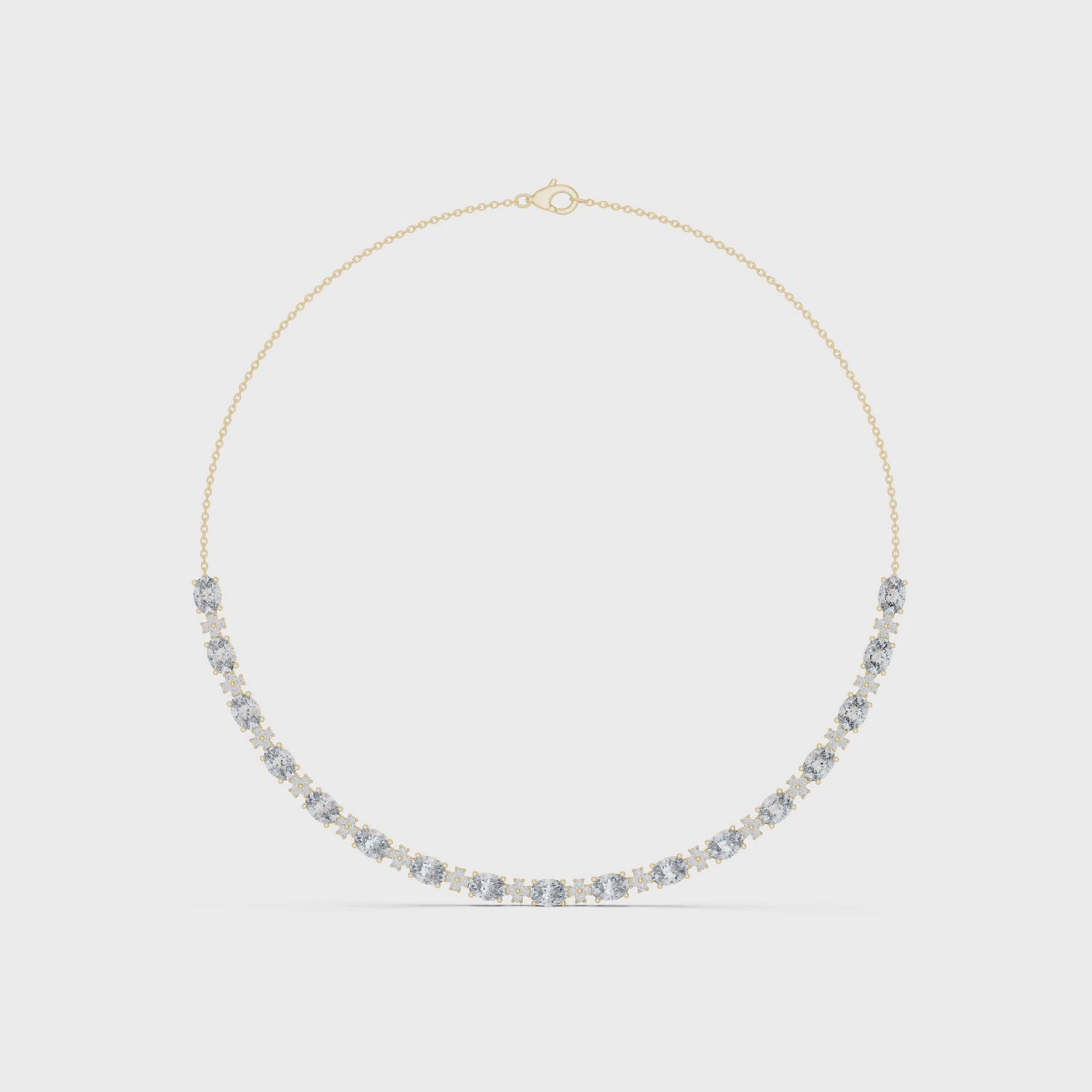 Refined Solstice Glow Collar Necklace