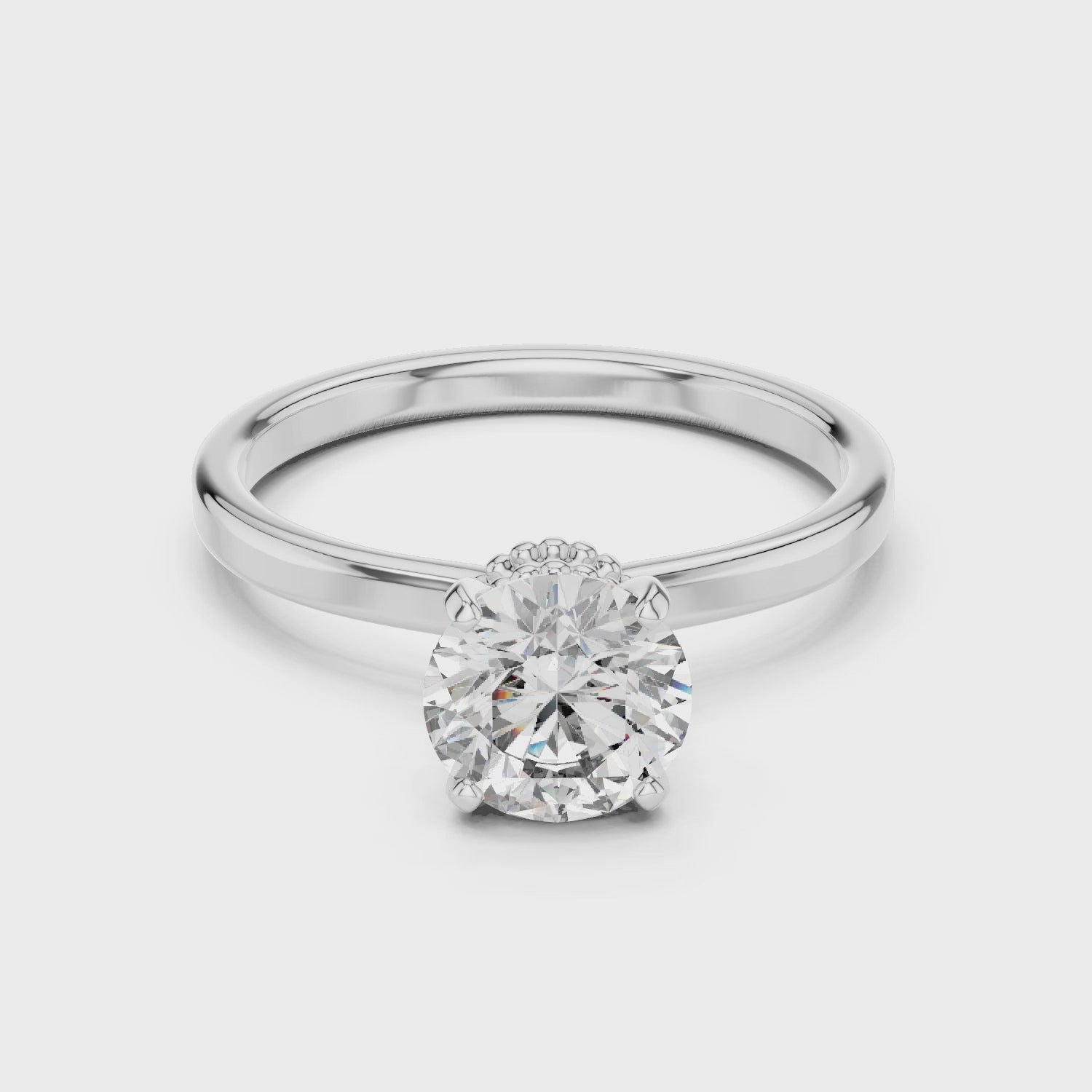 Celestial Promise Single Stone Ring
