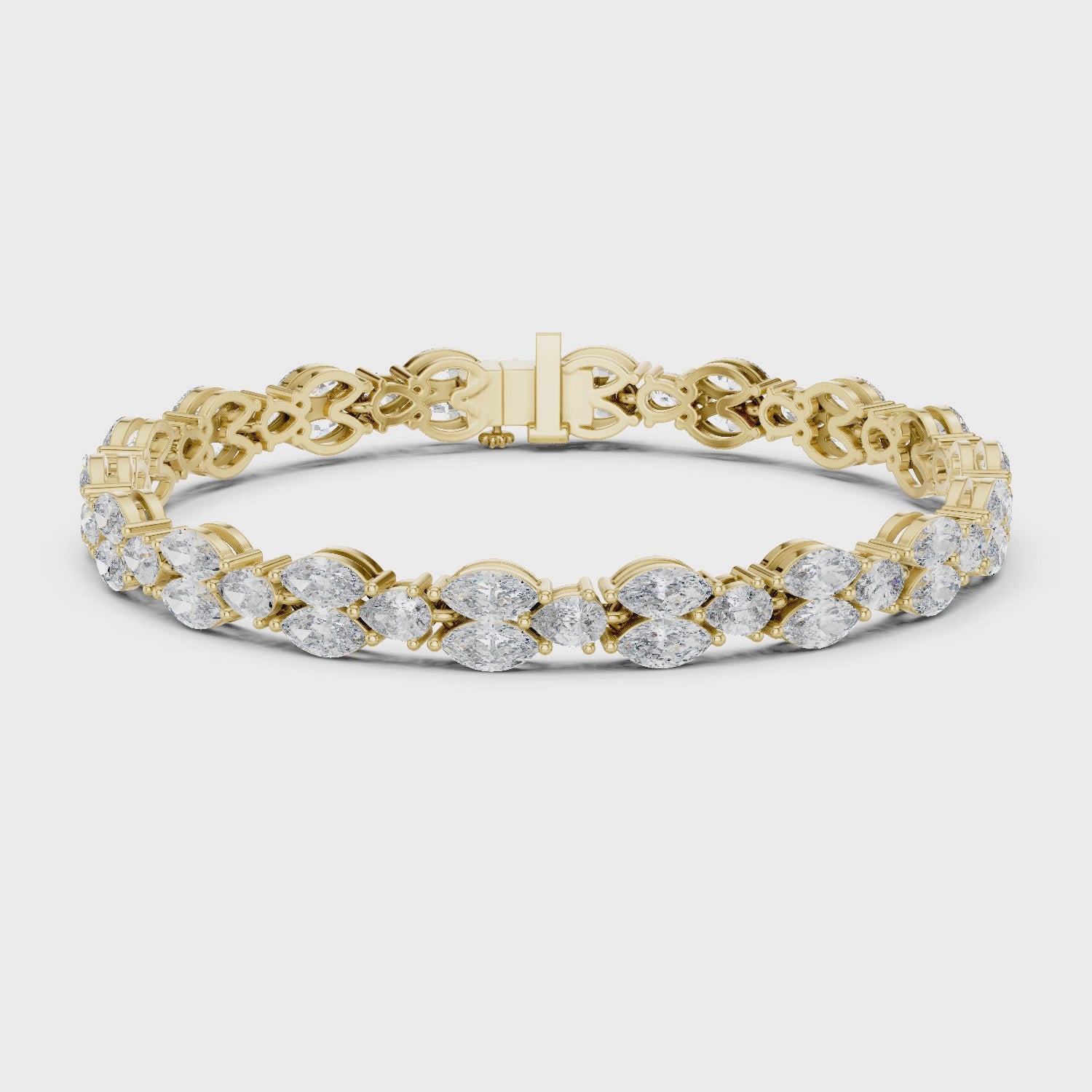 Lumina Curve Link Fine Bracelet