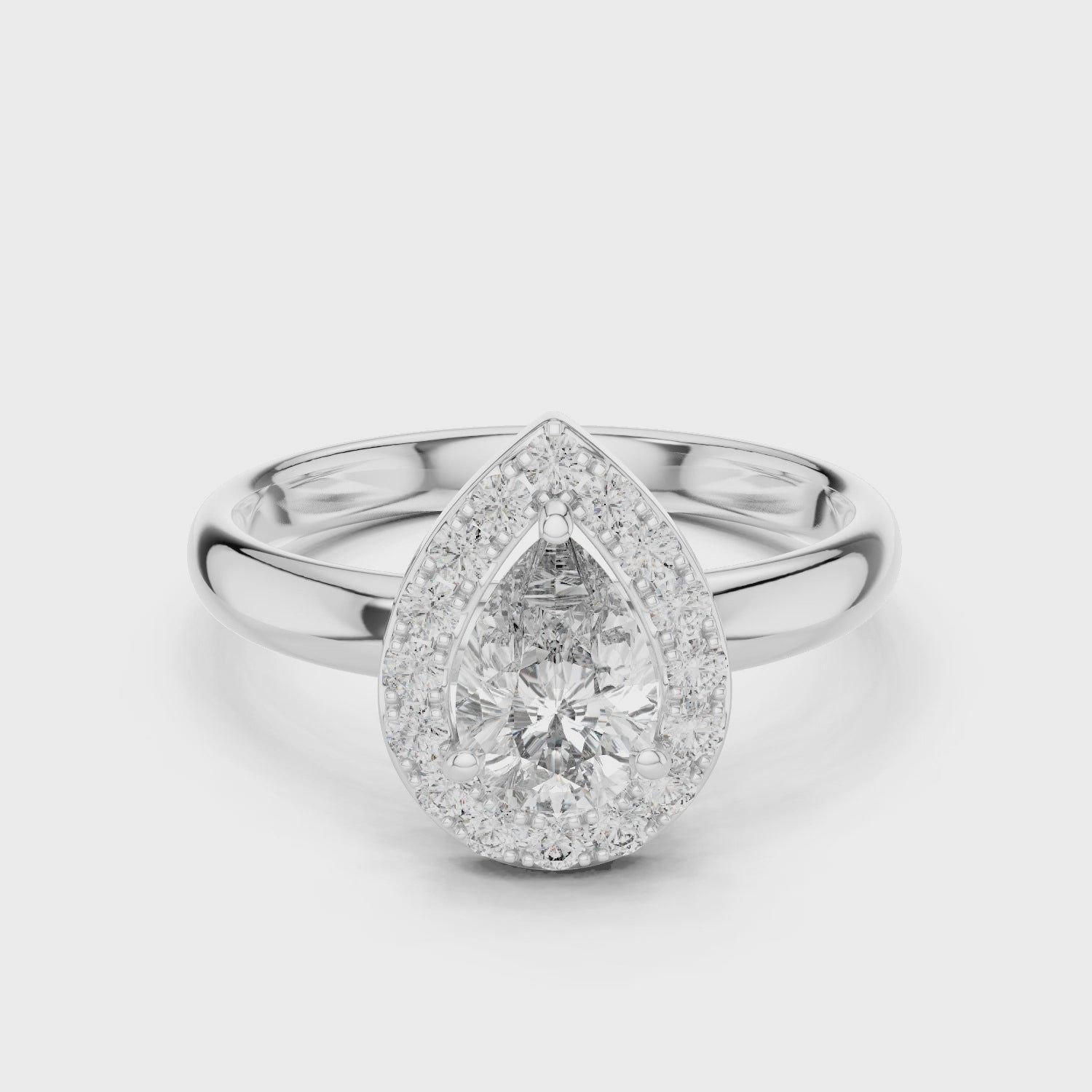 Serenity Promise Infinite Halo Stack Ring