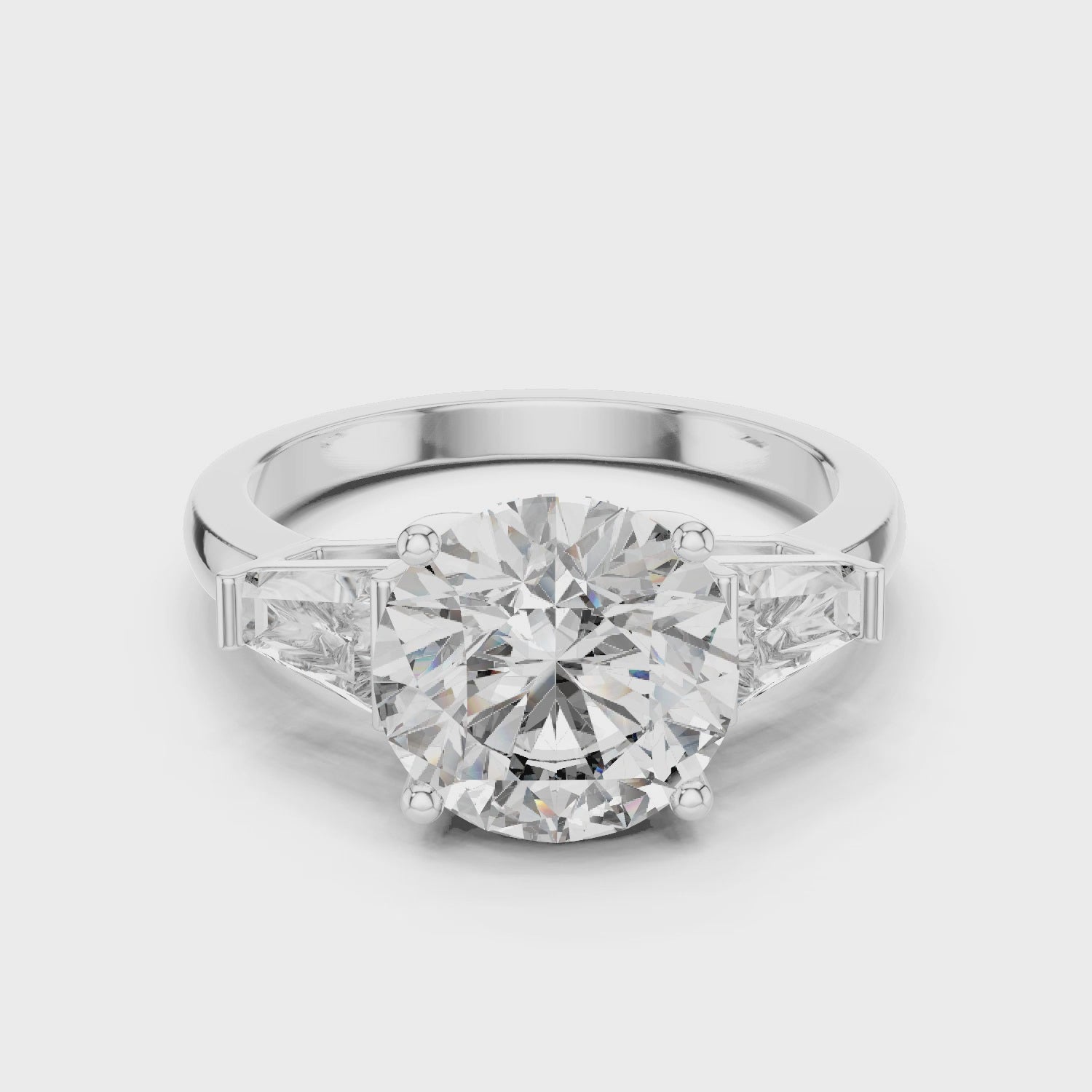 Moonlit Horizon Embrace Band Ring