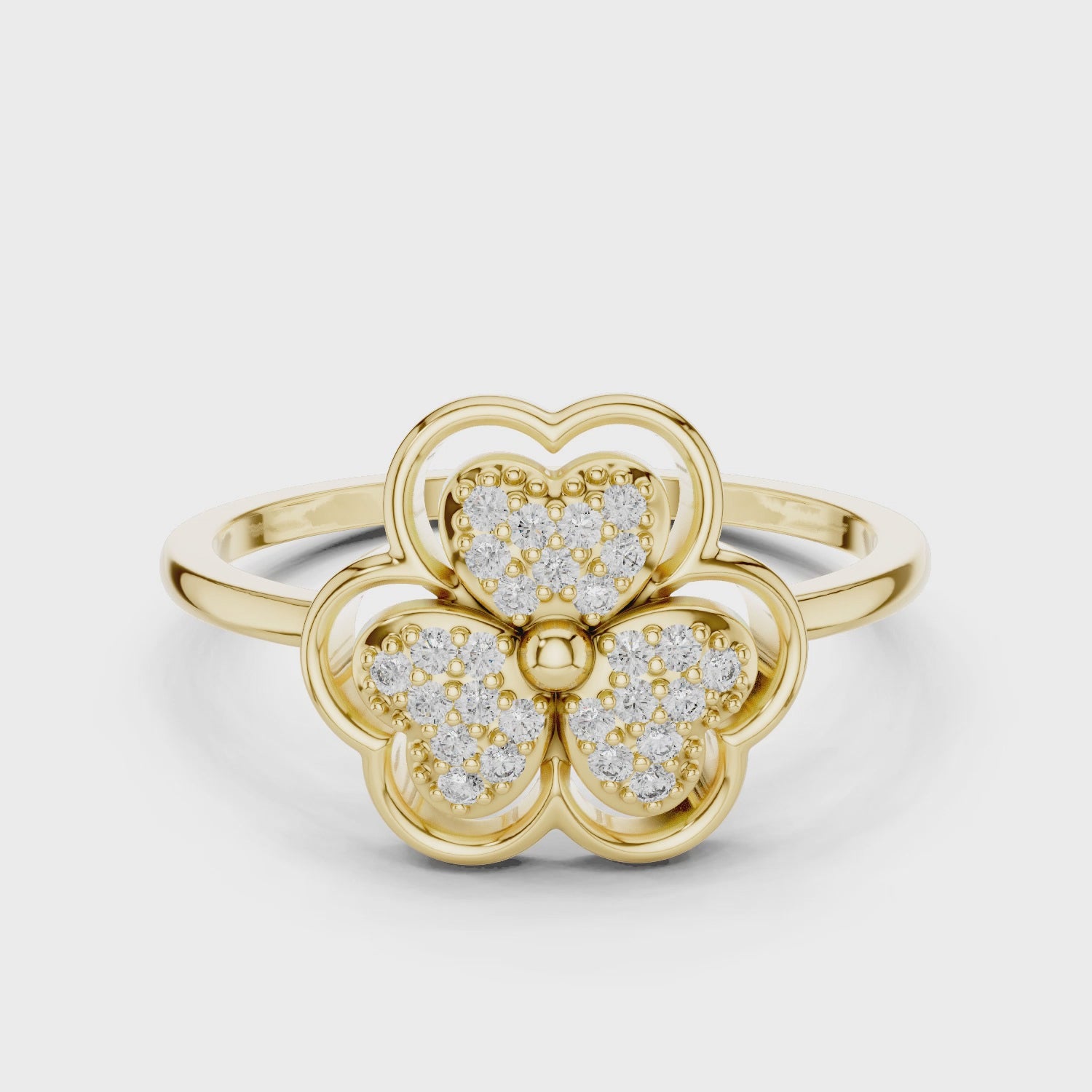 Petal Charm Ring