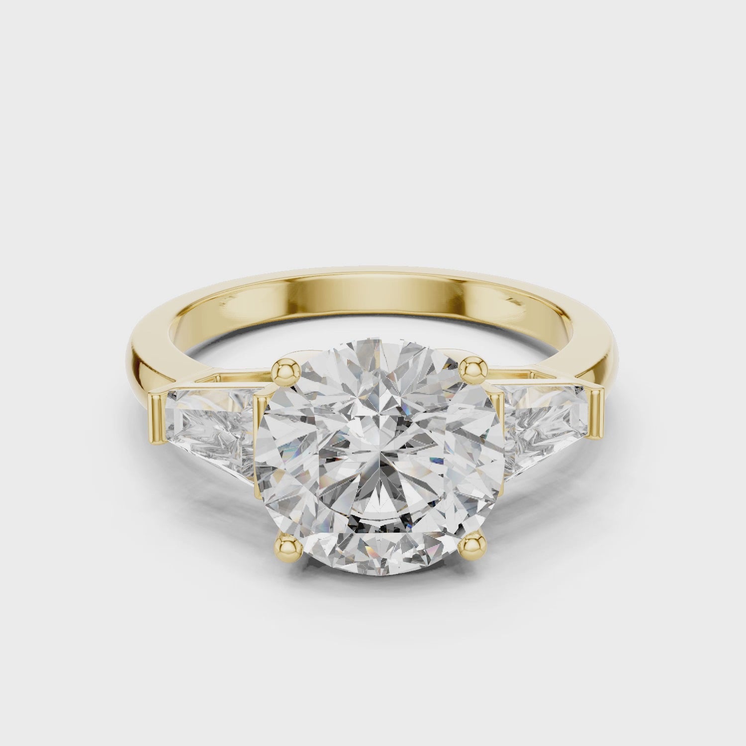 Moonlit Horizon Embrace Band Ring
