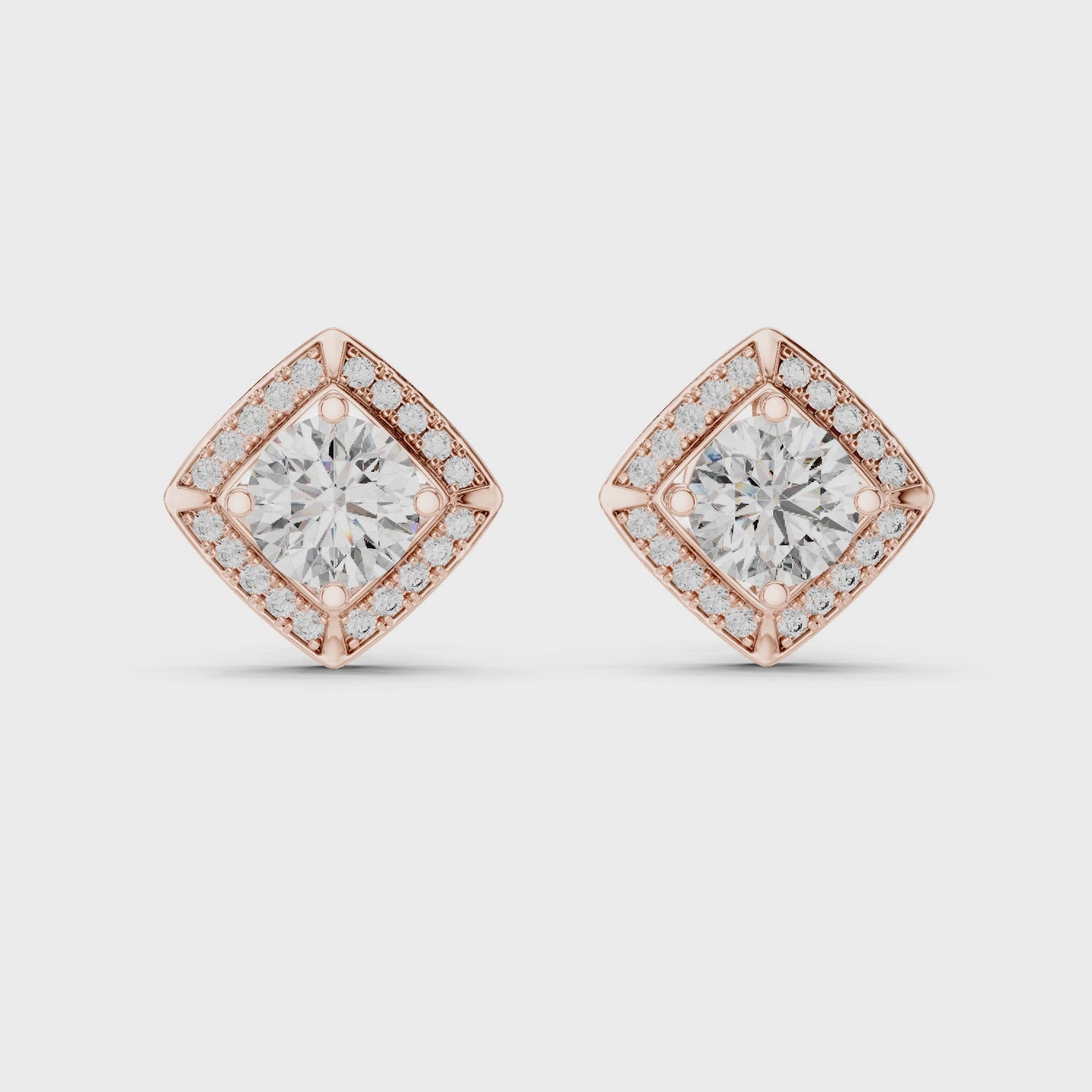 Celestial Radiance Stud Earrings