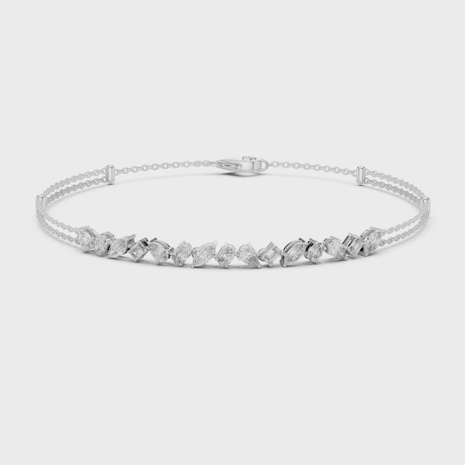 Graceful Radiance Tennis Bracelet