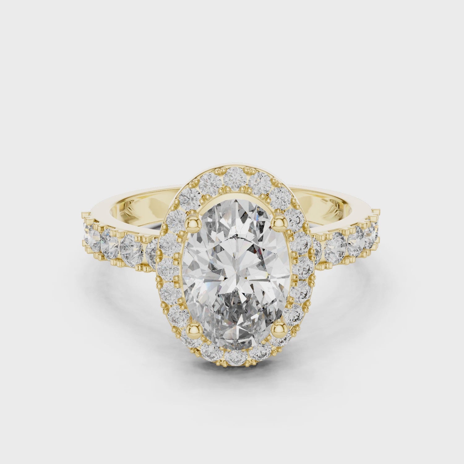 Eternal Embrace Modern Radiance Ring