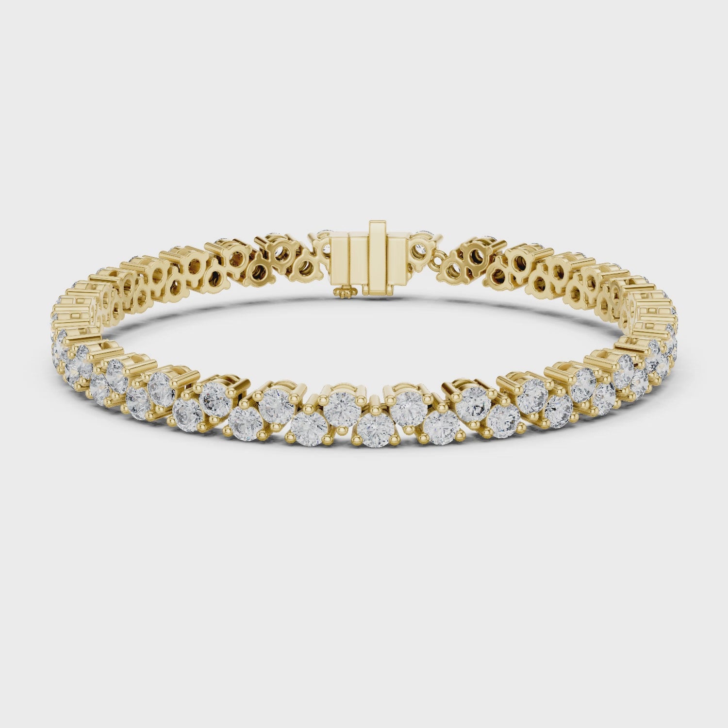 Serene Jewel Link Trio Wrap Bracelet