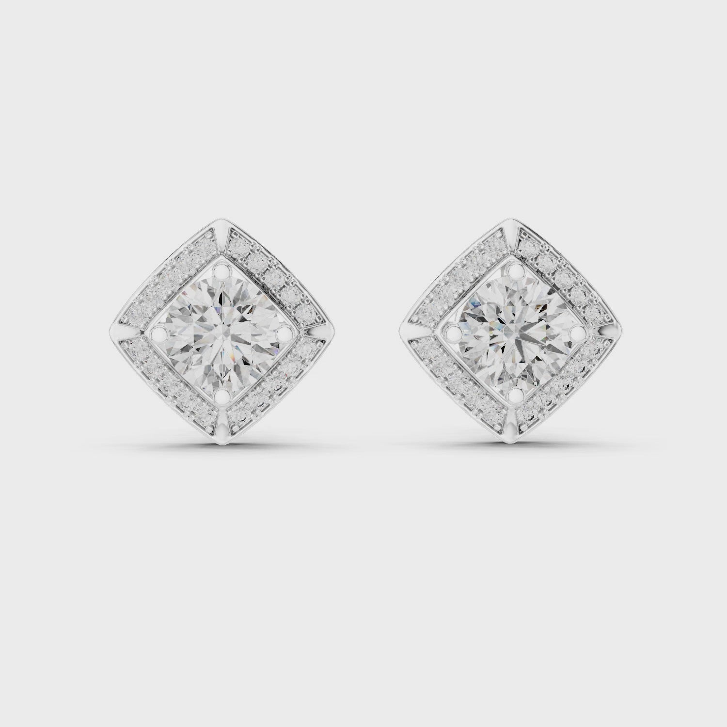 Celestial Radiance Stud Earrings