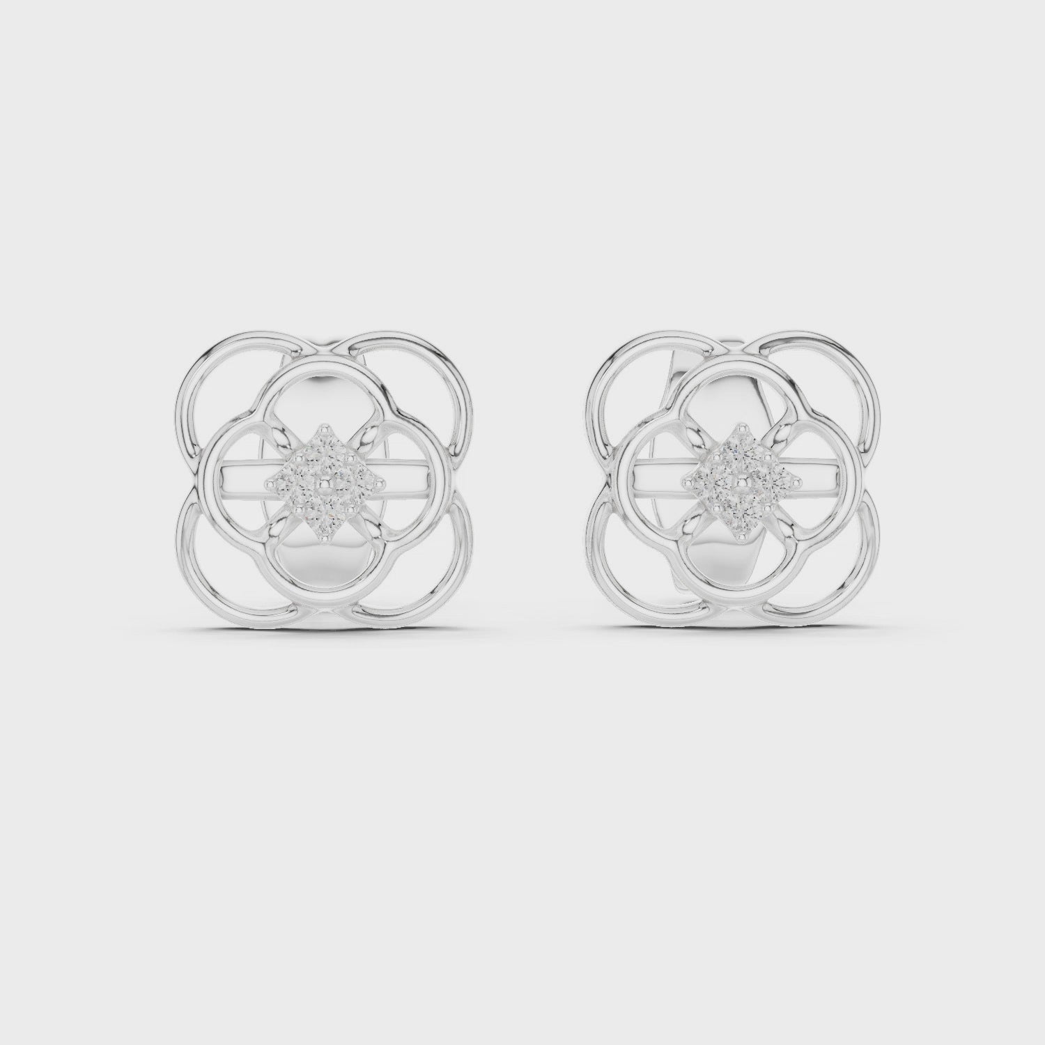 Delicate Whisper Filigree Mini Hoops