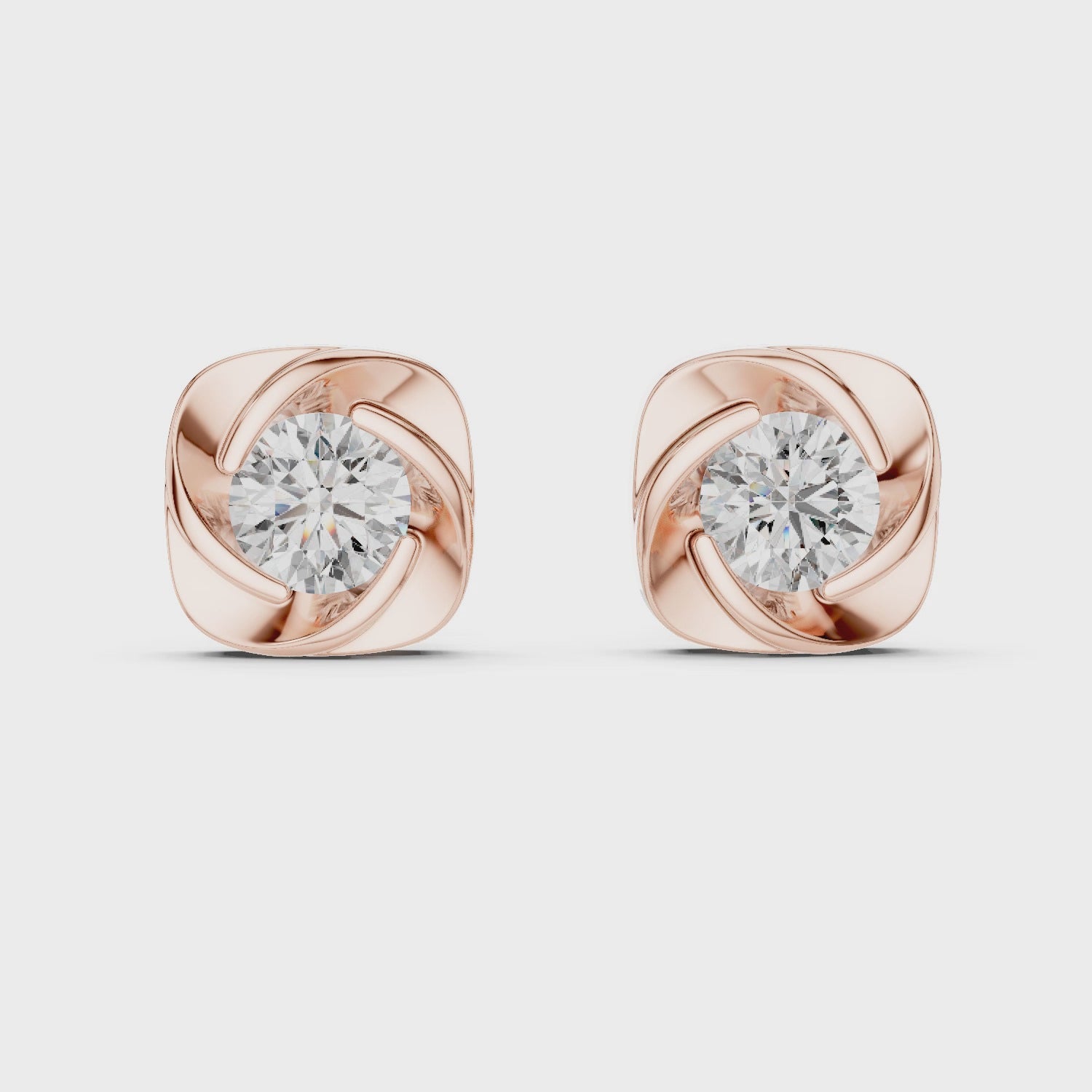 Twilight Embrace Stud Earrings