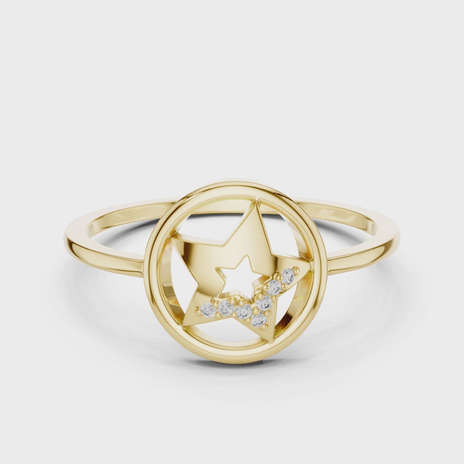Stellar Embrace Ring