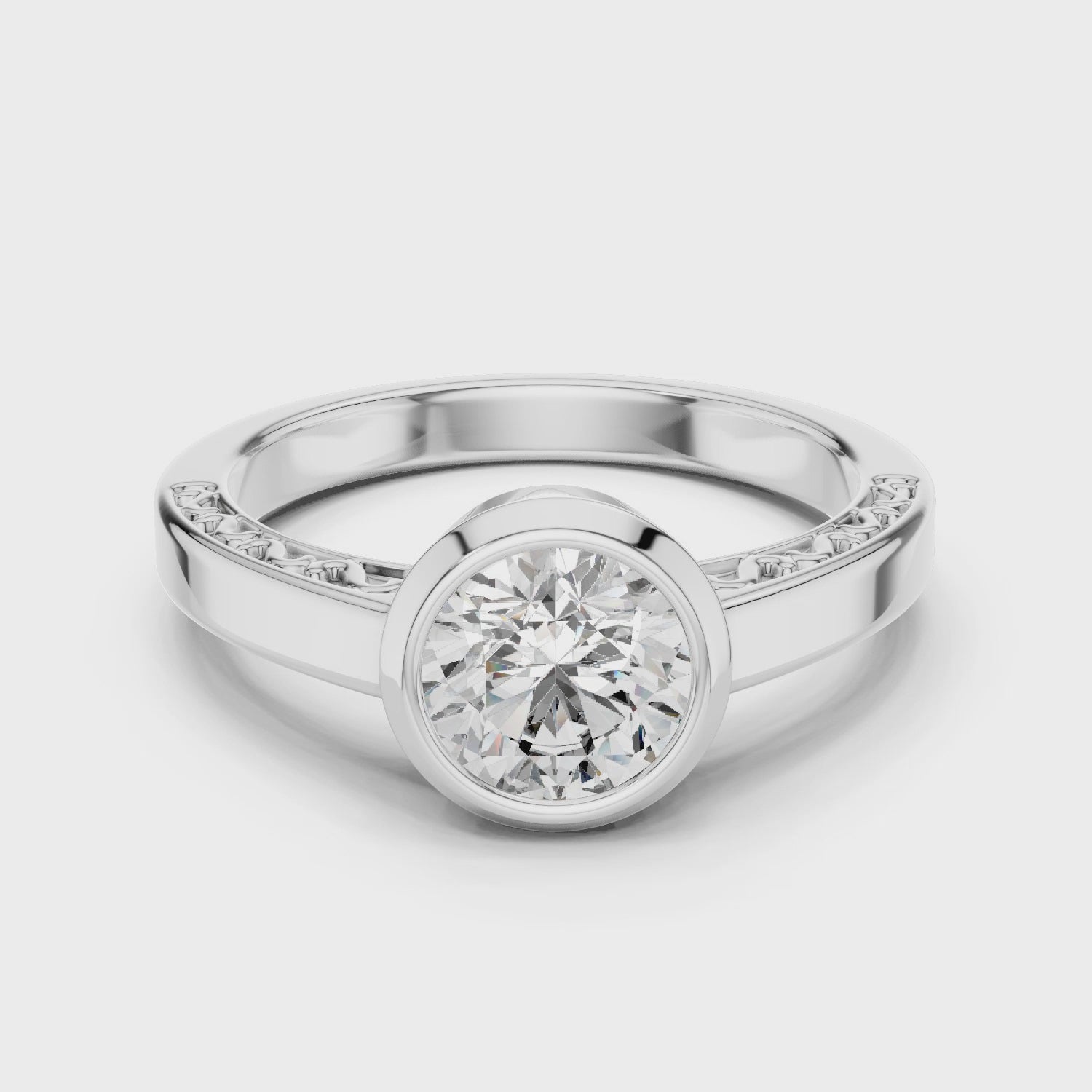 Eternal Embrace Solitaire Ring