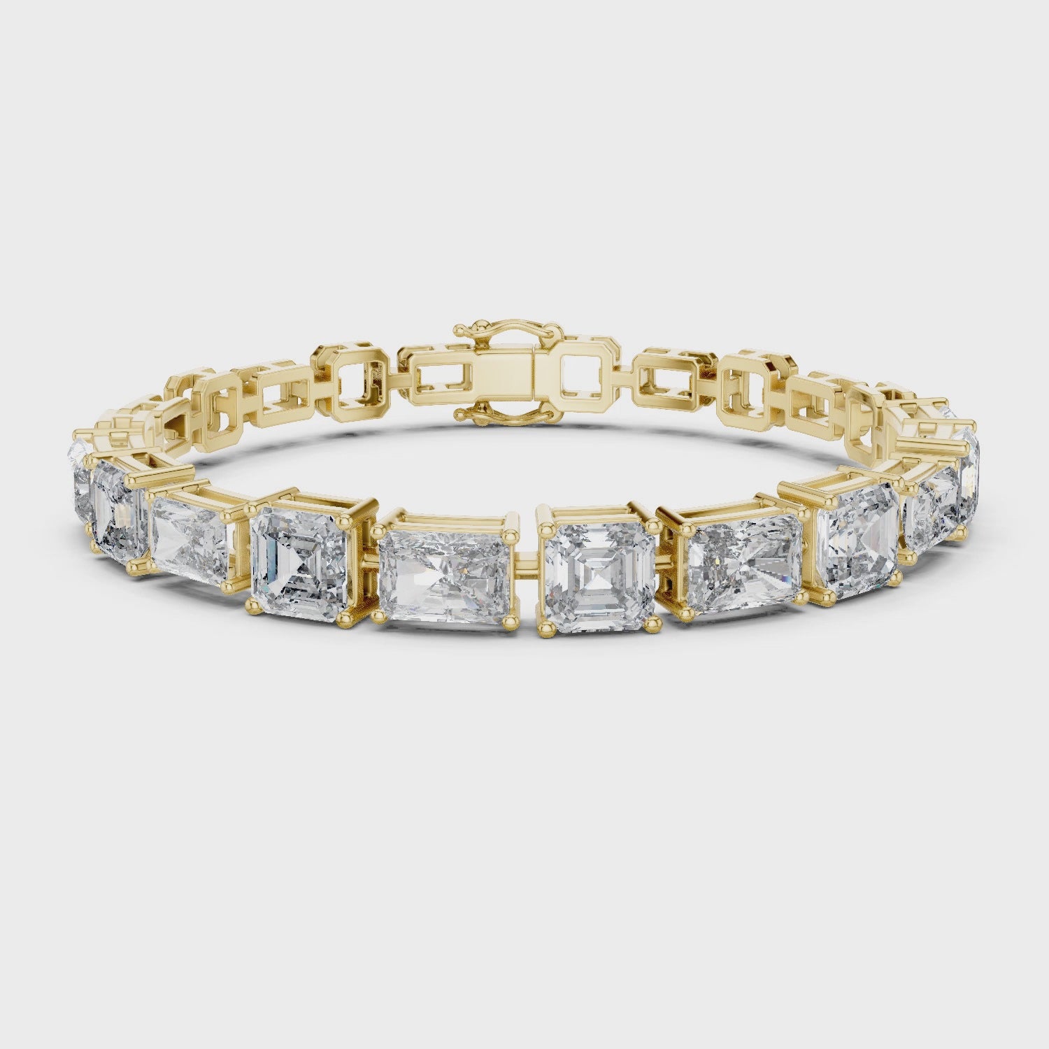 Grand Mosaic Lattice Bracelet