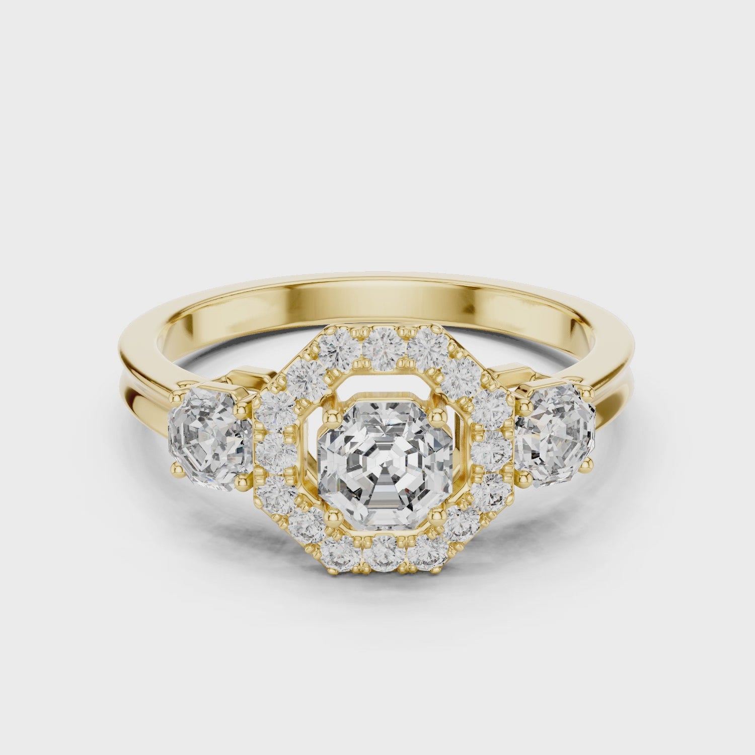 Eternal Cascade Harmony Cocktail Ring