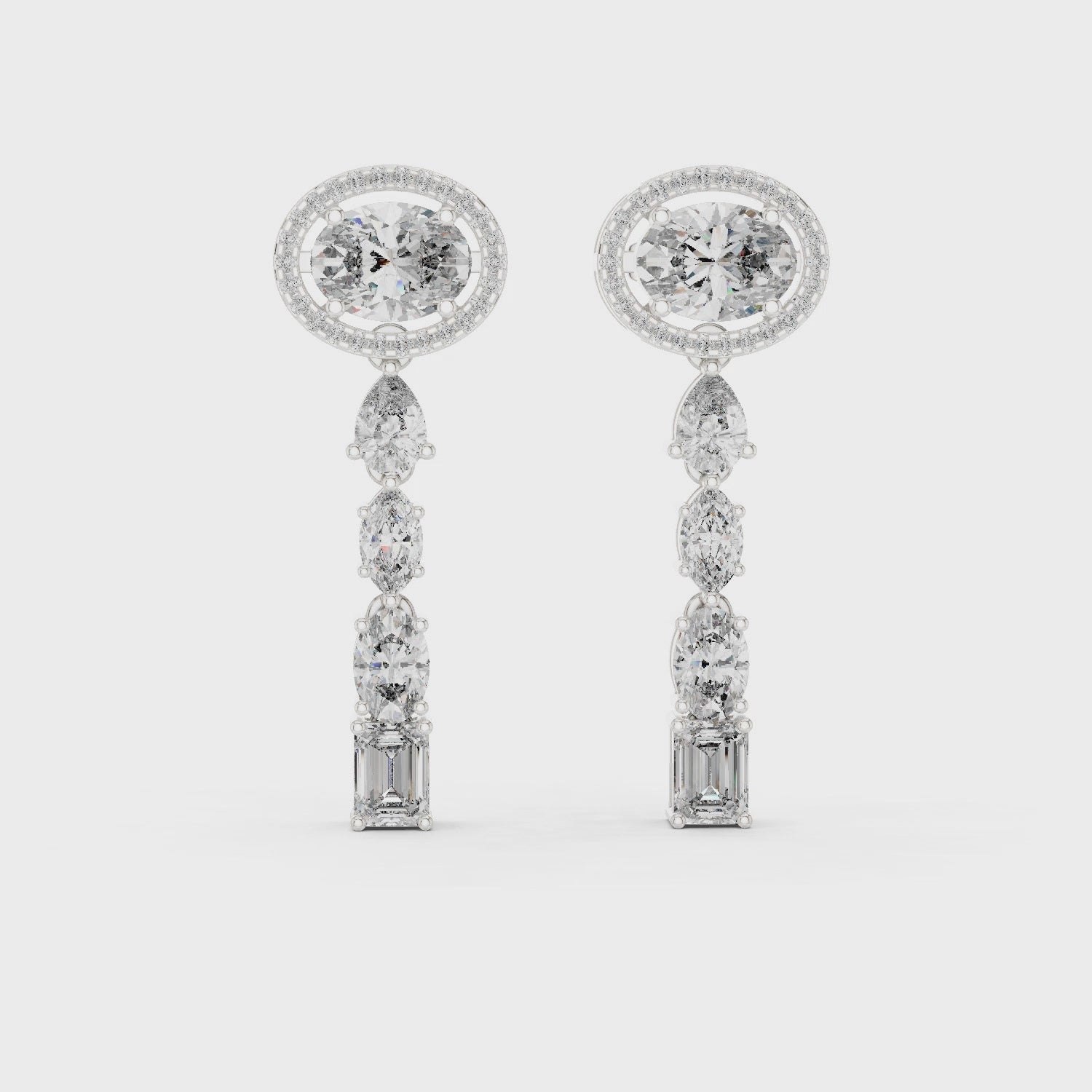 Elegant Passage Statement Studs