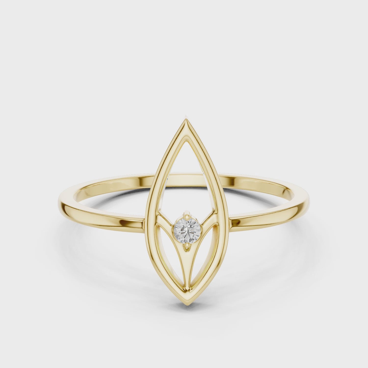 Muse Leaf Ring