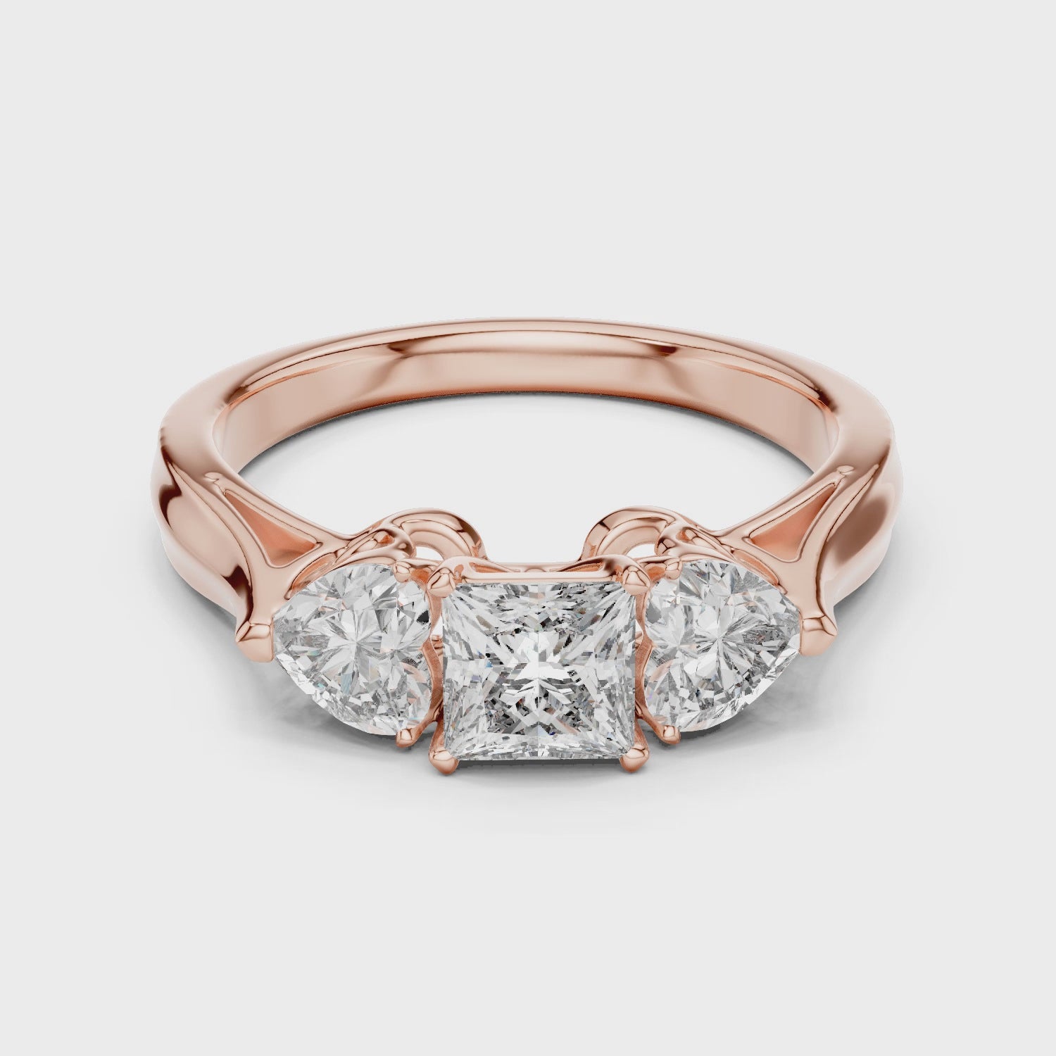 Eternal Harmony Contour Revelation Ring