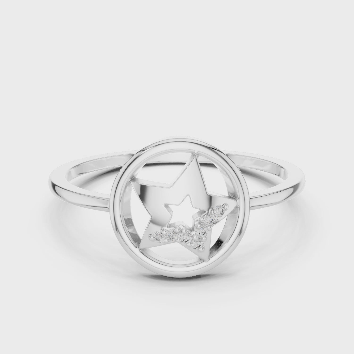 Stellar Embrace Ring