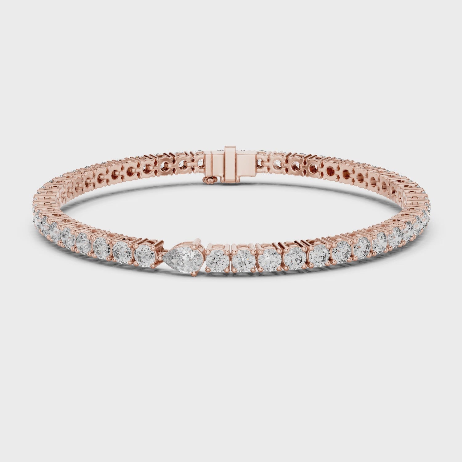 Radiant Mirage Singular Tennis Bracelet