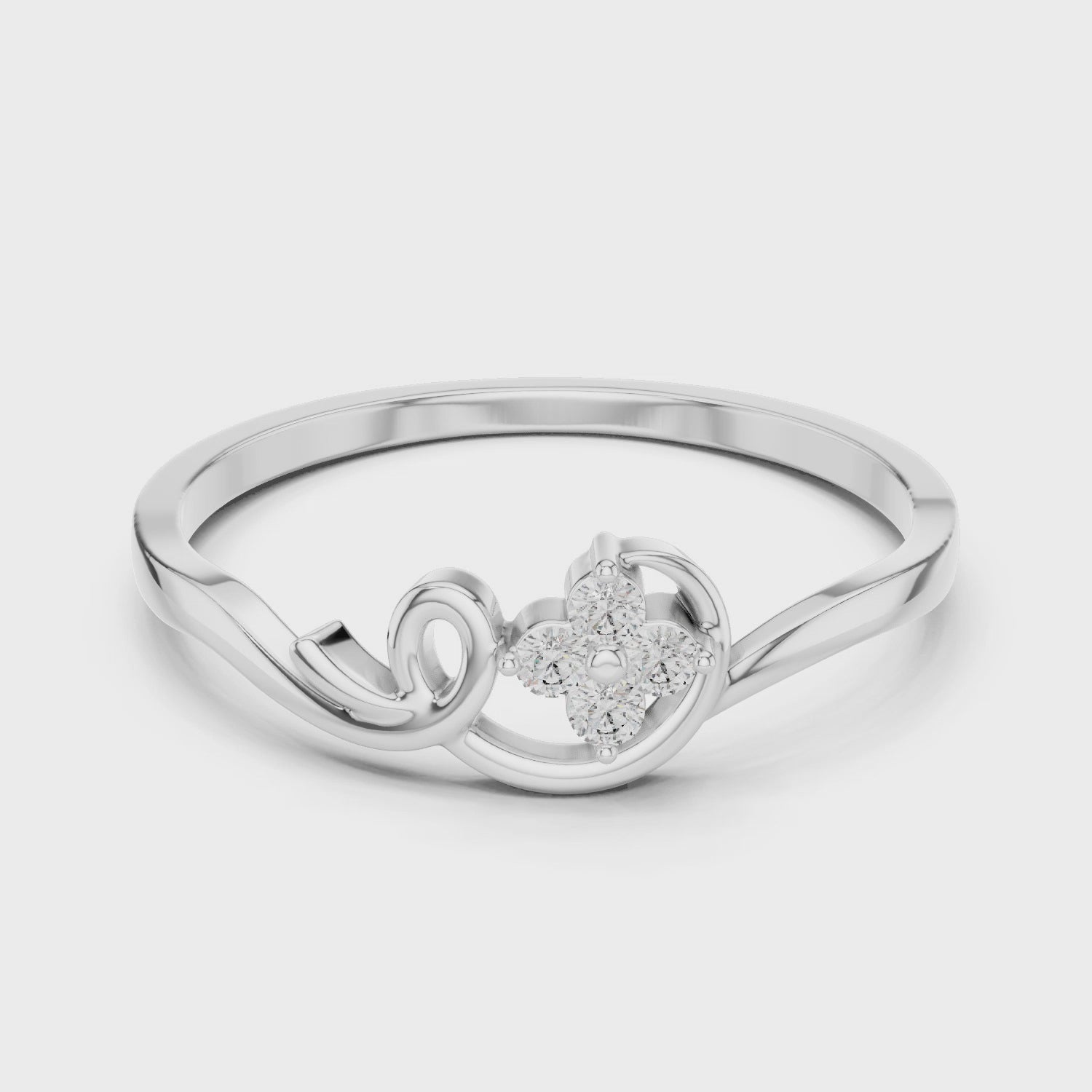 Serene Loop Ring