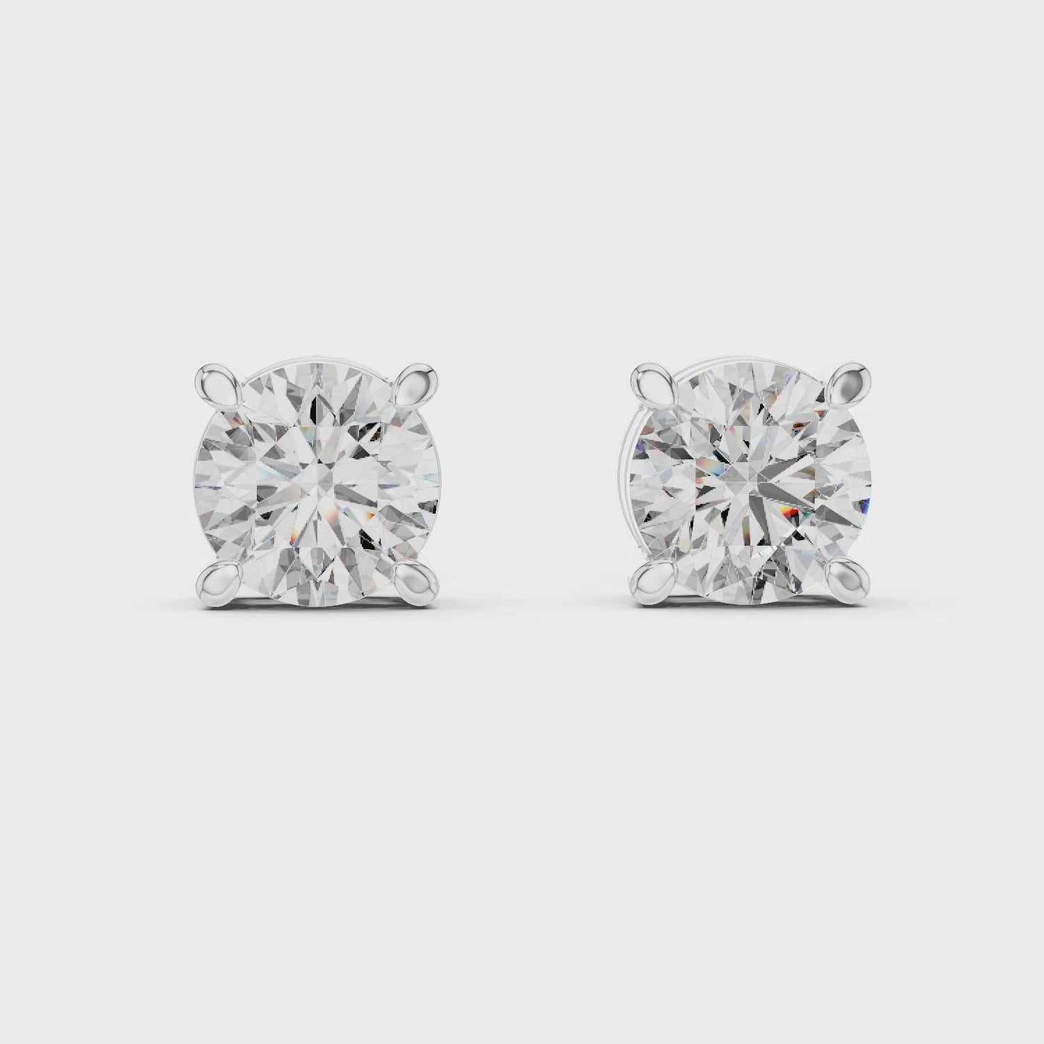 Celestial Sparkle Stud Earrings
