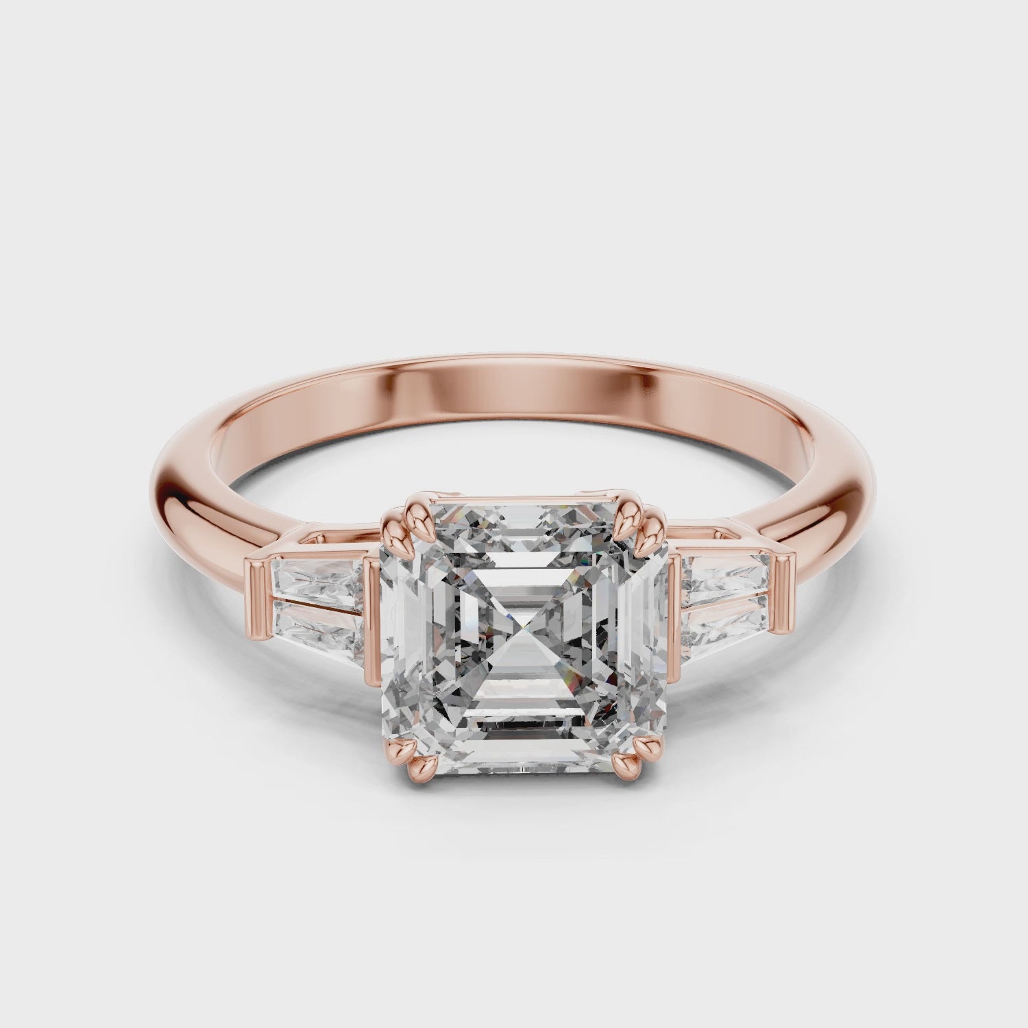 Starlit Archway Modern Ring