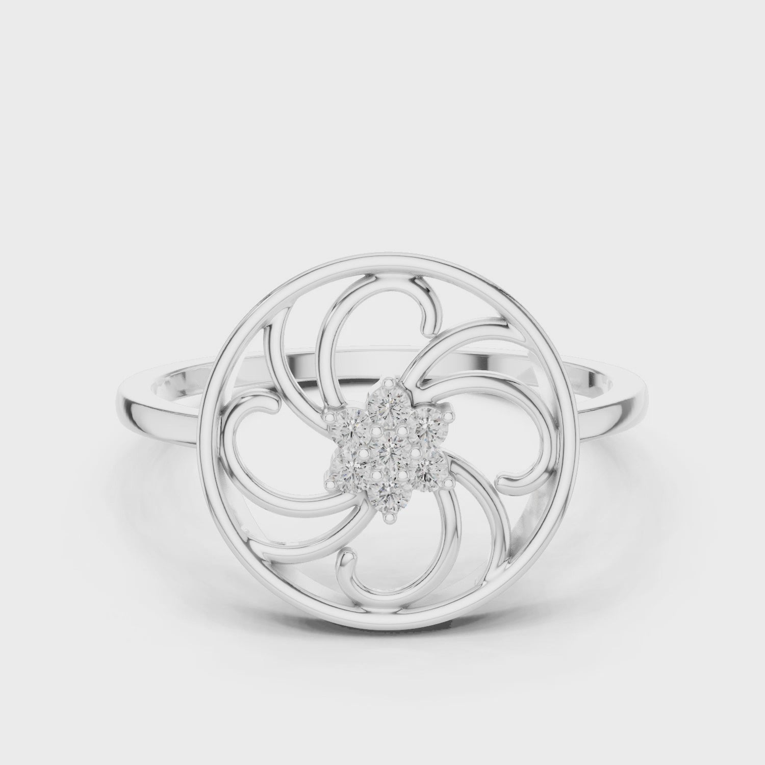 Vivid Lattice Ring