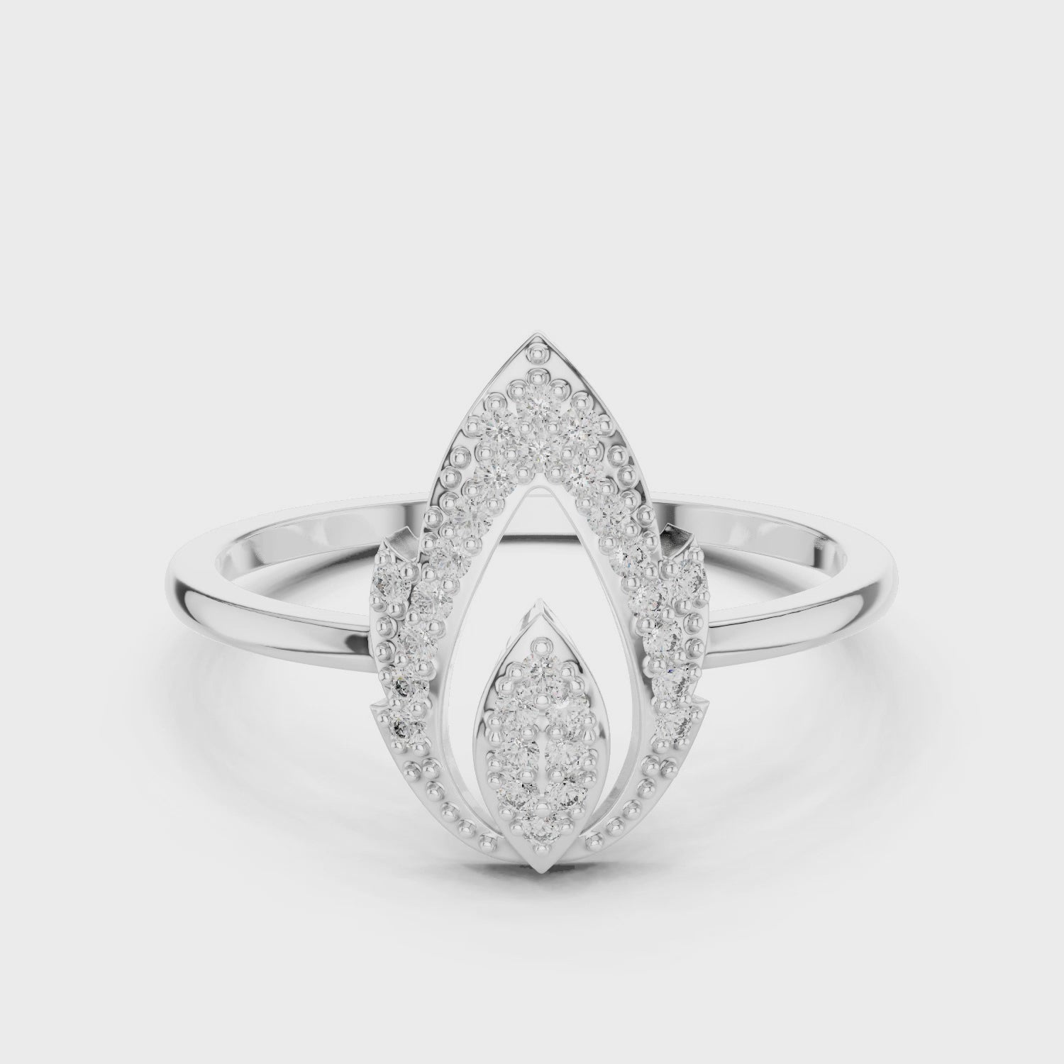 Whisper Crest Ring