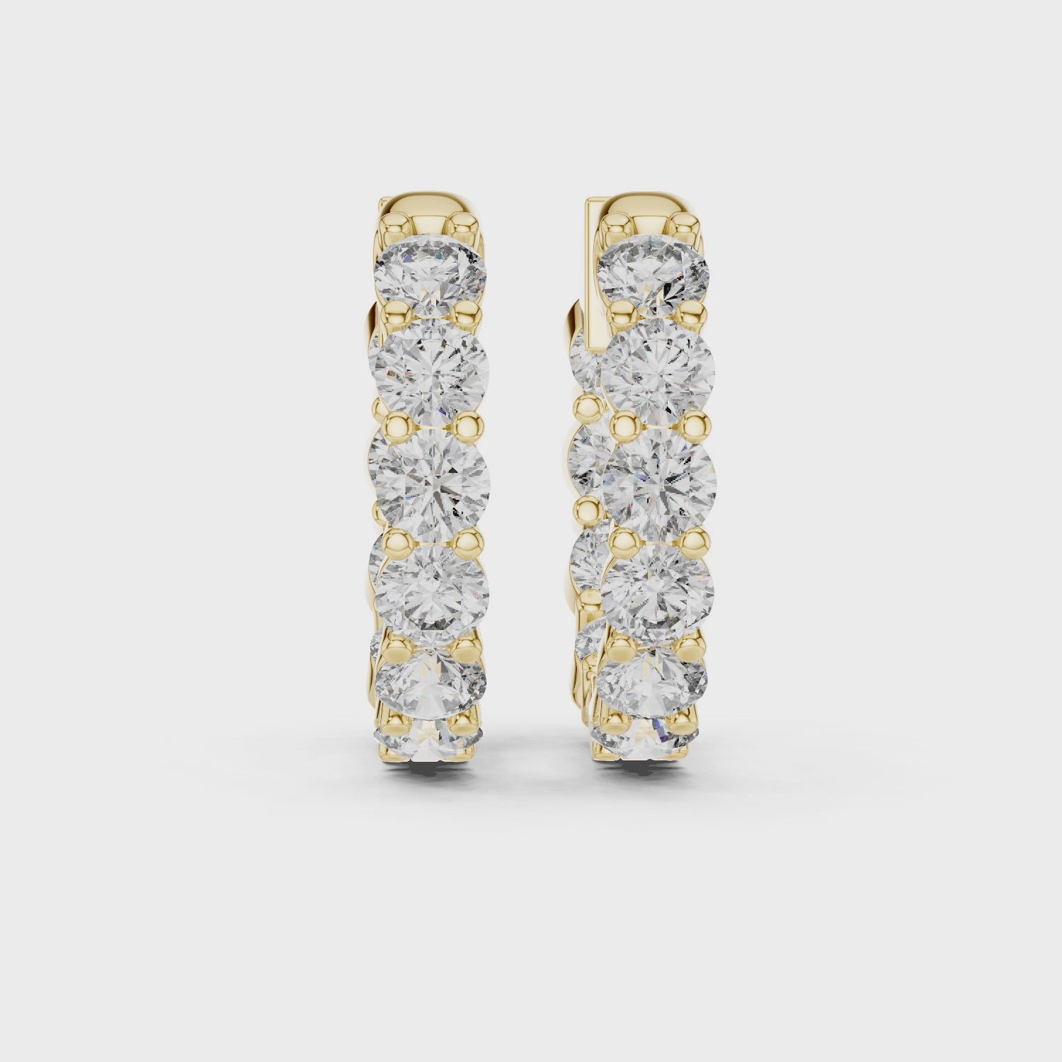 Twilight Echo Signature Hoop Studs