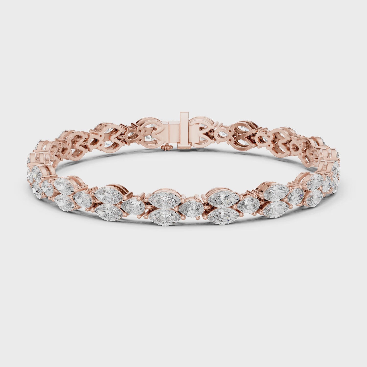 Lumina Curve Link Fine Bracelet