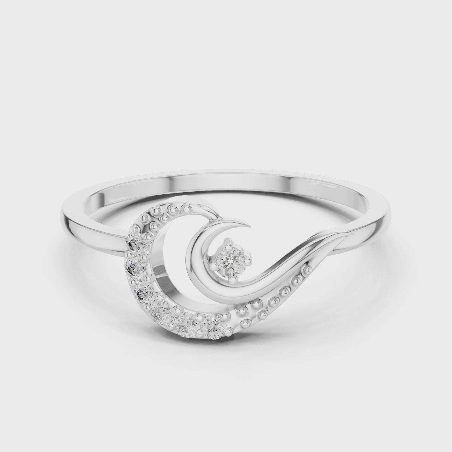 Serene Crest Ring