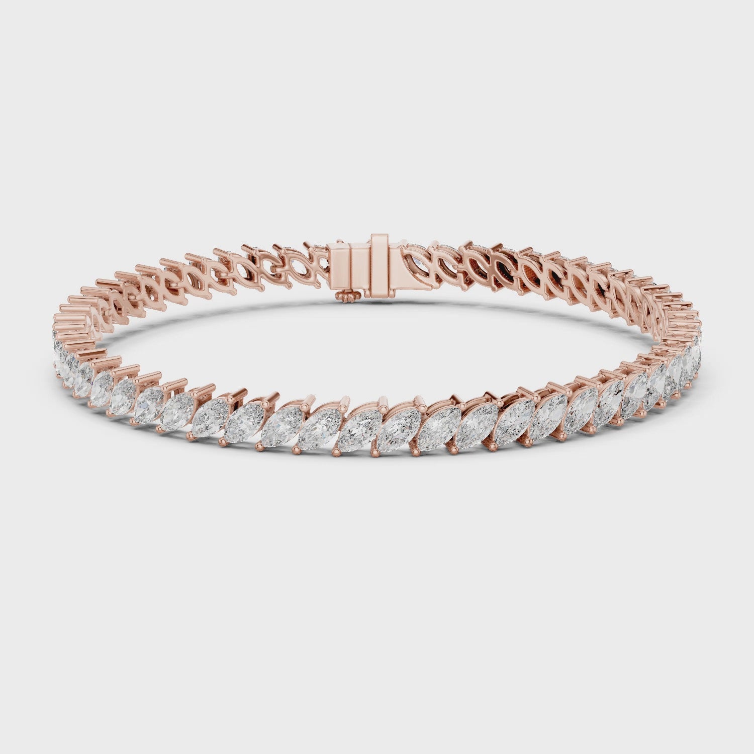 Celestial Lattice Luxe Fusion Tennis Bracelet