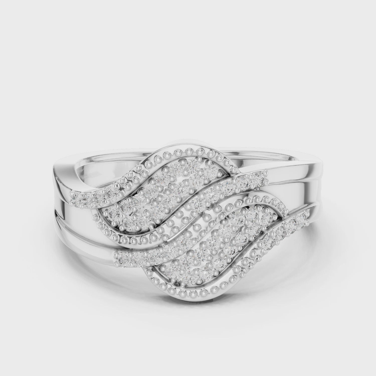 Lustrous Petal Luxe Ring
