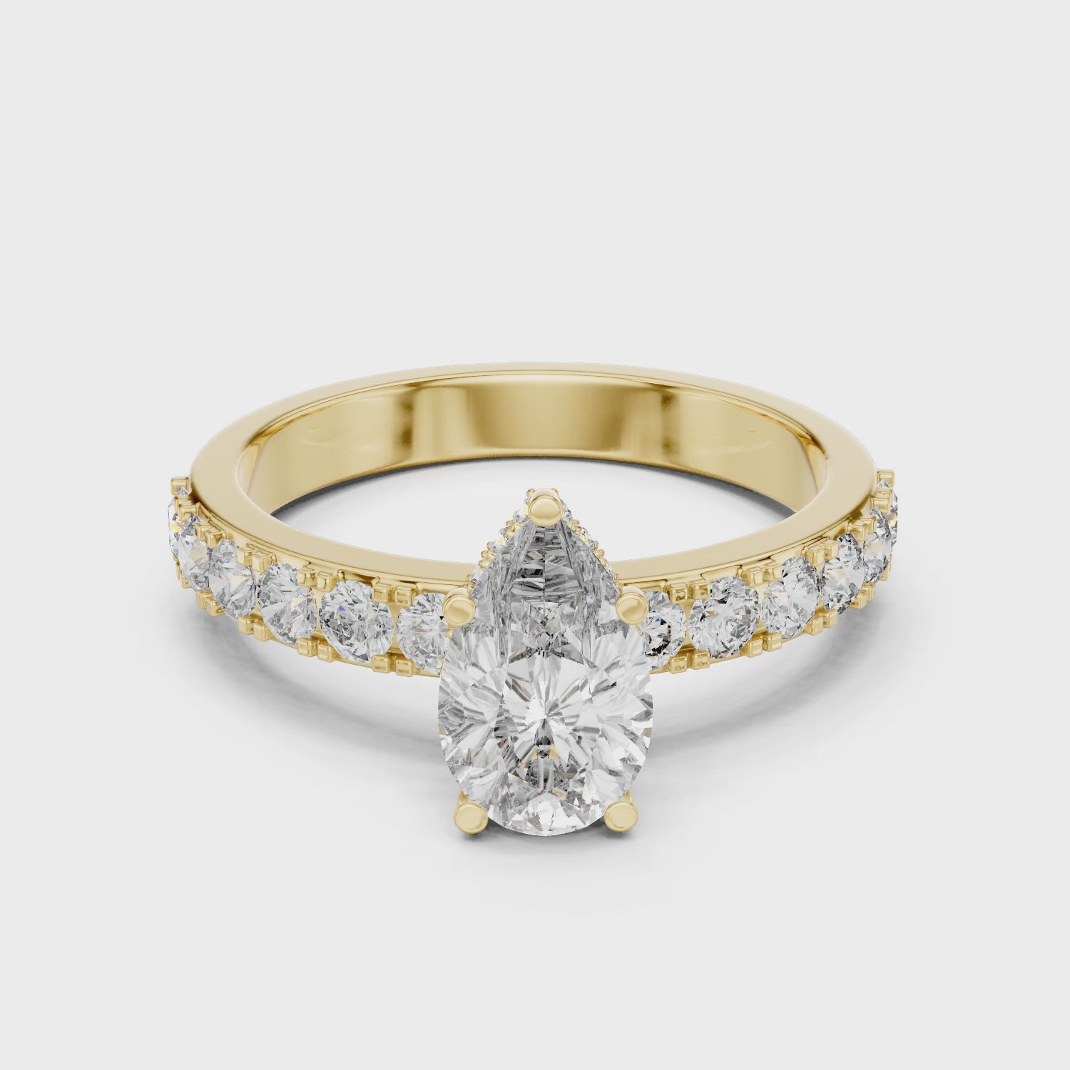 Crystalline Whisper Grace Ring