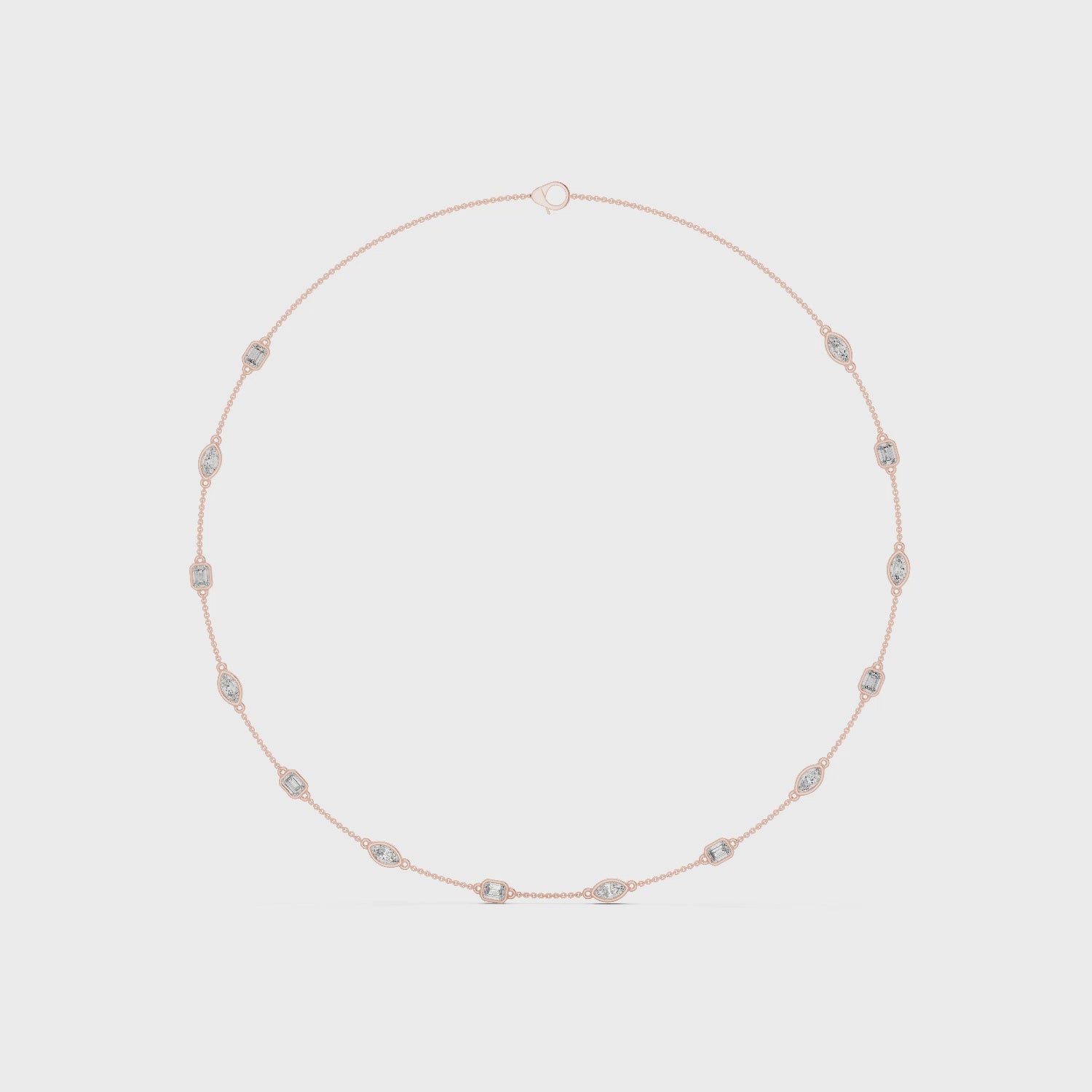 Refined Glisten Chain Necklace