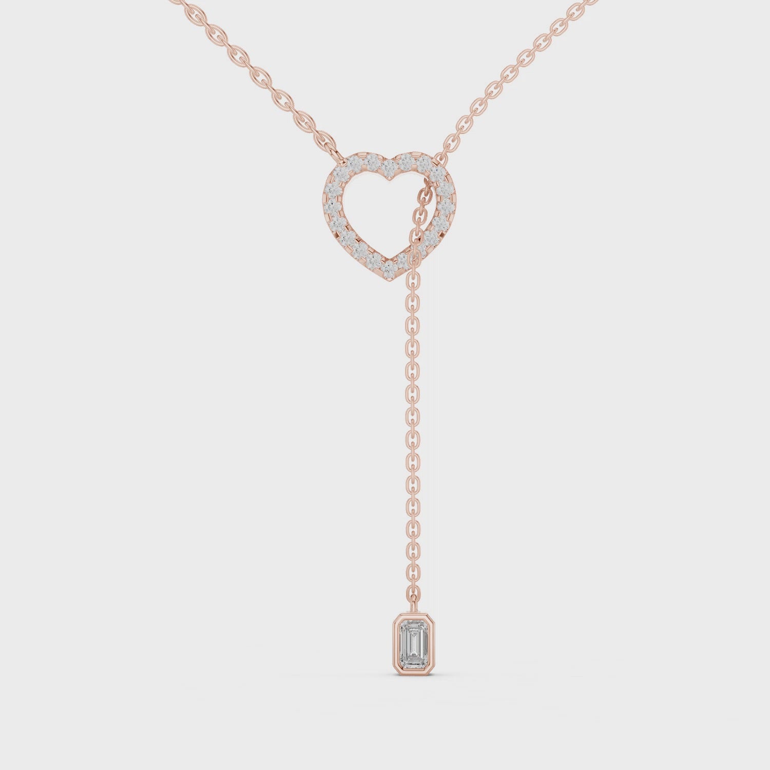 Endless Bond Heart Accent Pendant